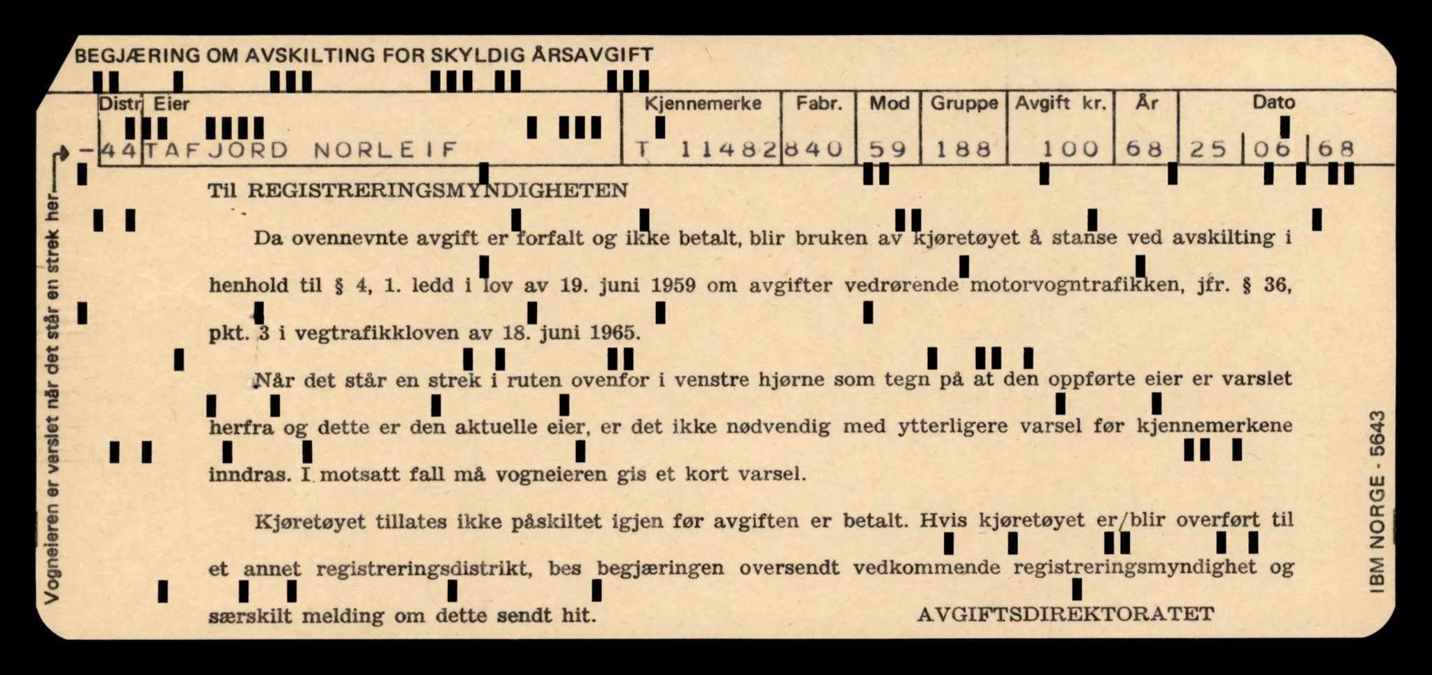 Møre og Romsdal vegkontor - Ålesund trafikkstasjon, AV/SAT-A-4099/F/Fe/L0029: Registreringskort for kjøretøy T 11430 - T 11619, 1927-1998, p. 945