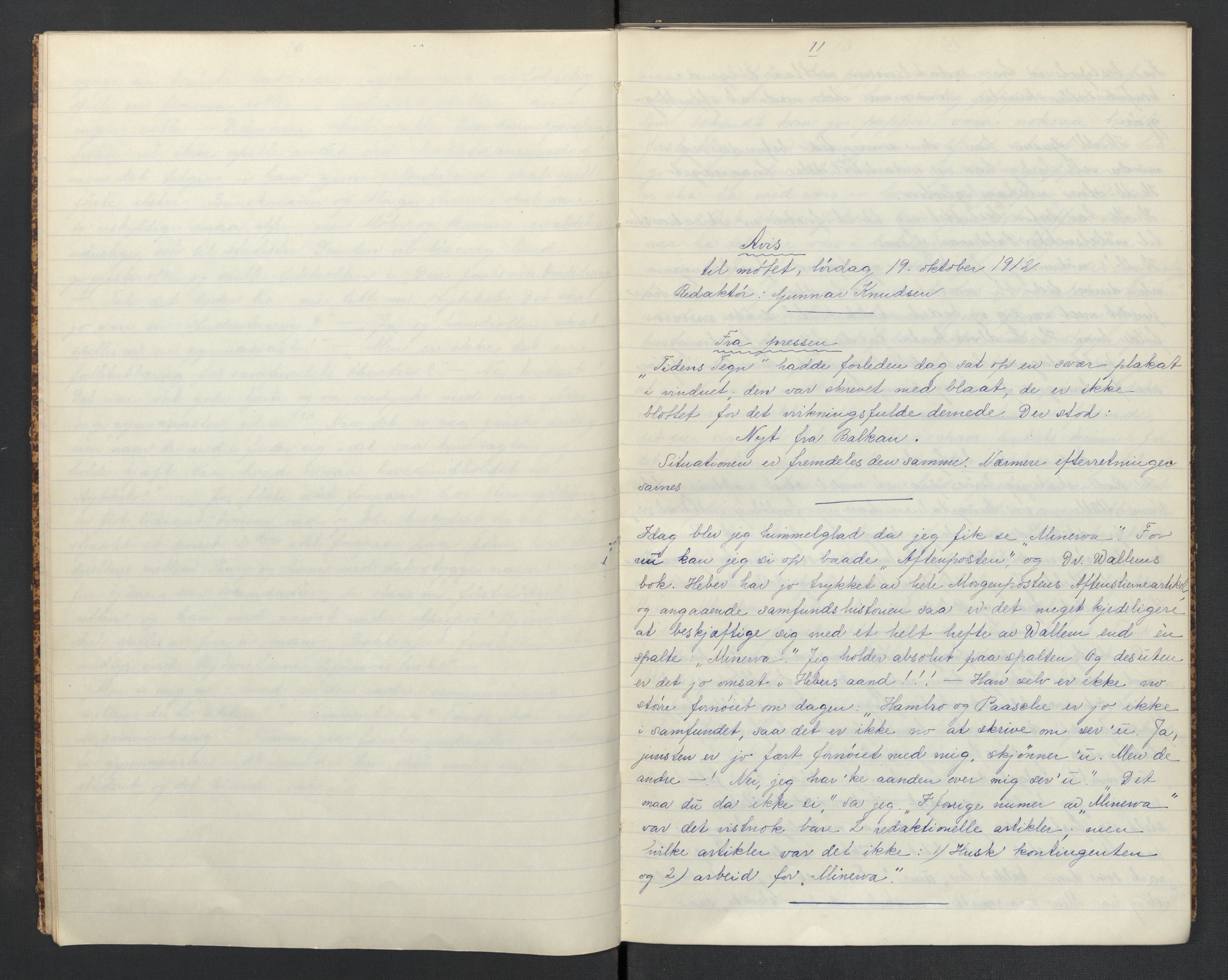 Det Norske Studentersamfund, AV/RA-PA-1322/X/Xa/L0018/0002: -- / Samfundsaviser, 1907-1915, p. 9