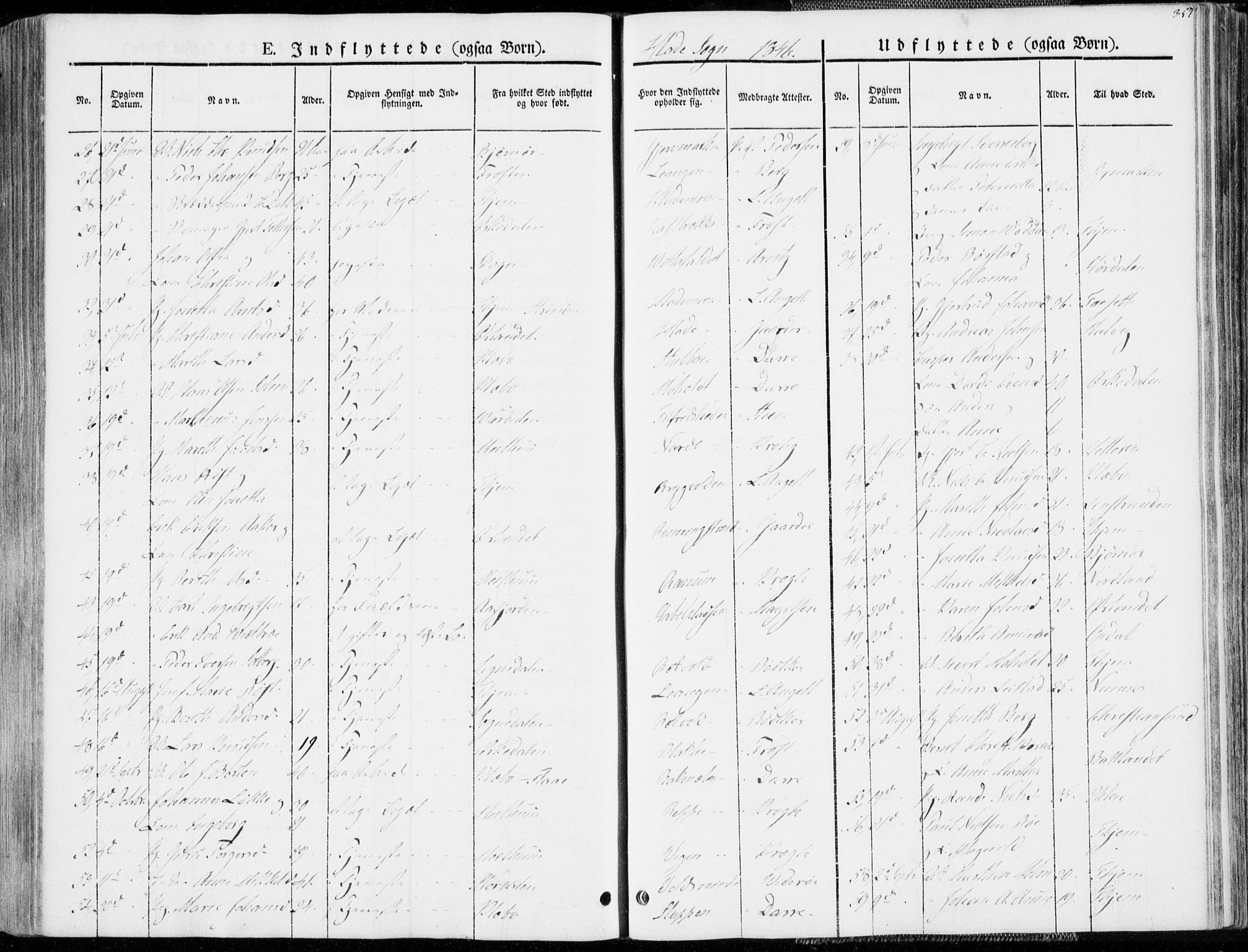 Ministerialprotokoller, klokkerbøker og fødselsregistre - Sør-Trøndelag, SAT/A-1456/606/L0290: Parish register (official) no. 606A05, 1841-1847, p. 357
