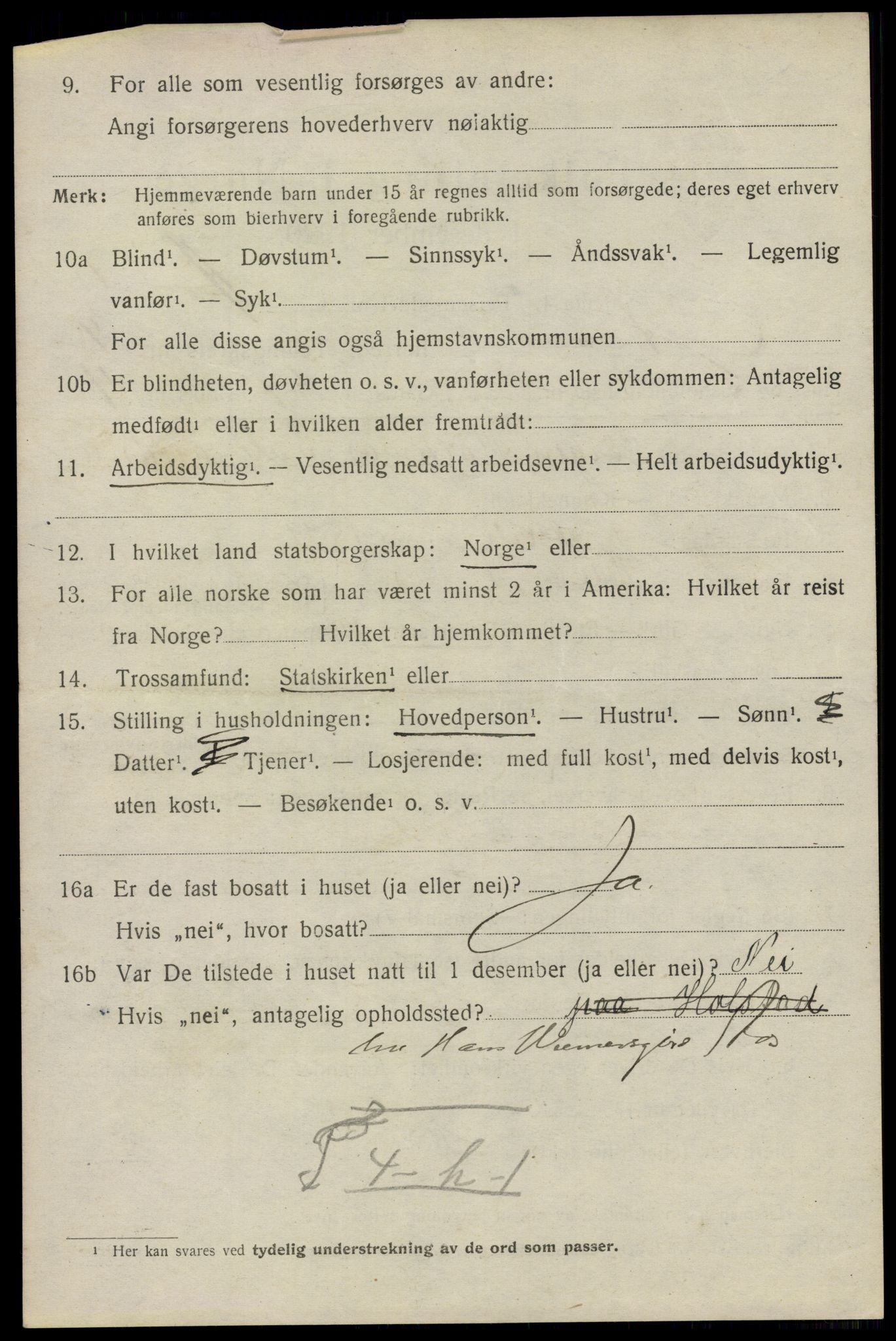 SAO, 1920 census for Ås, 1920, p. 4739