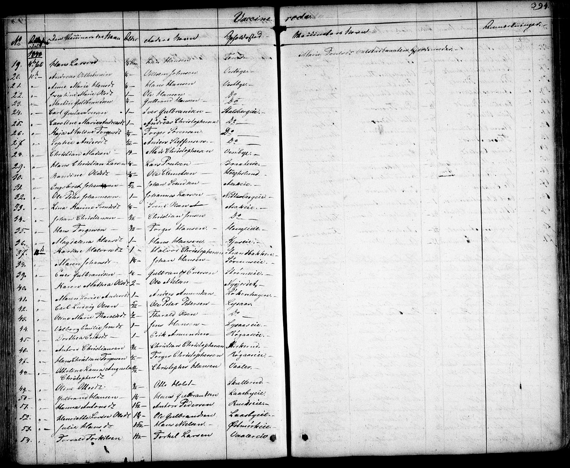 Skedsmo prestekontor Kirkebøker, AV/SAO-A-10033a/F/Fa/L0009: Parish register (official) no. I 9, 1830-1853, p. 394