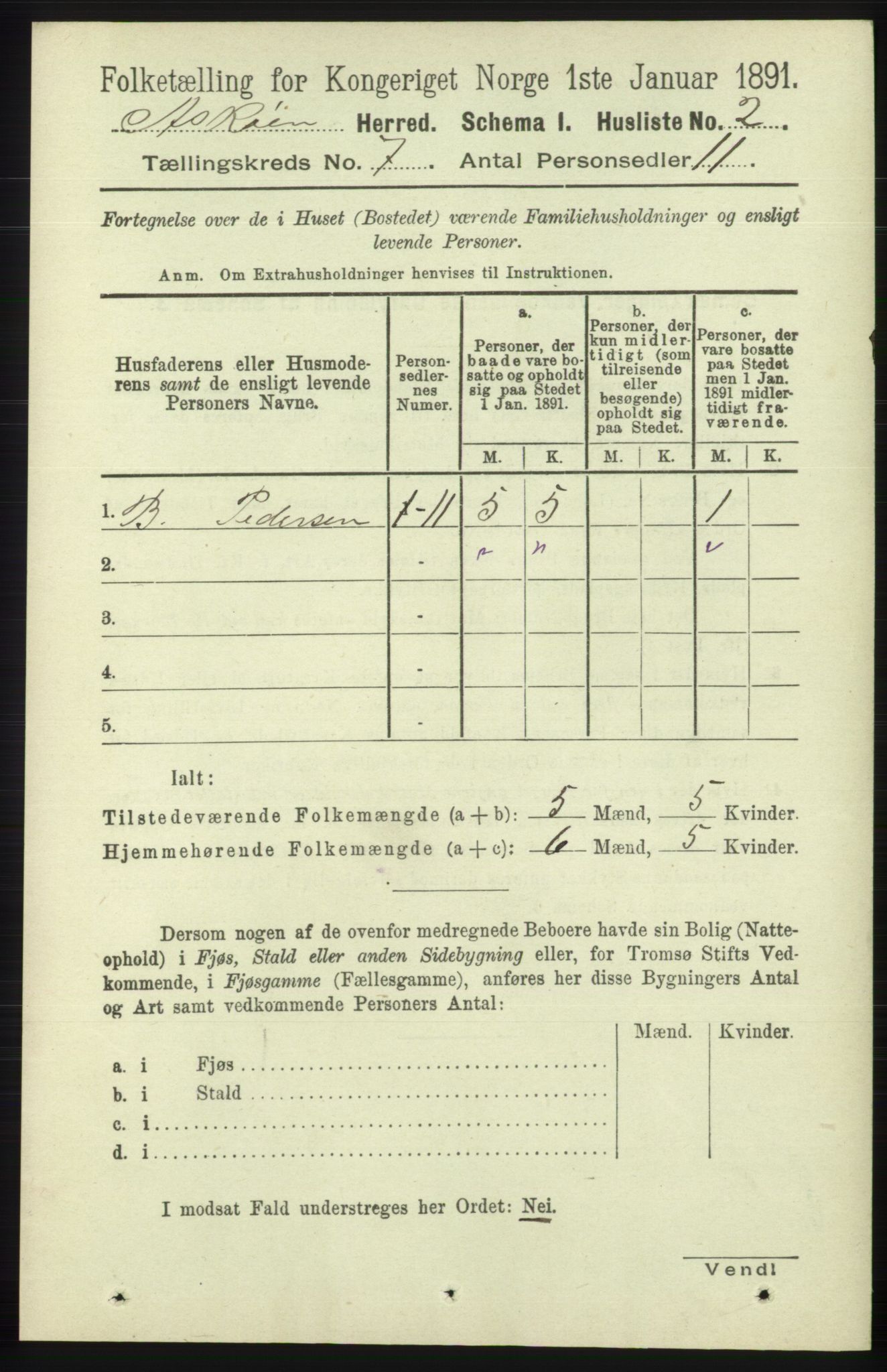 RA, 1891 census for 1247 Askøy, 1891, p. 4367