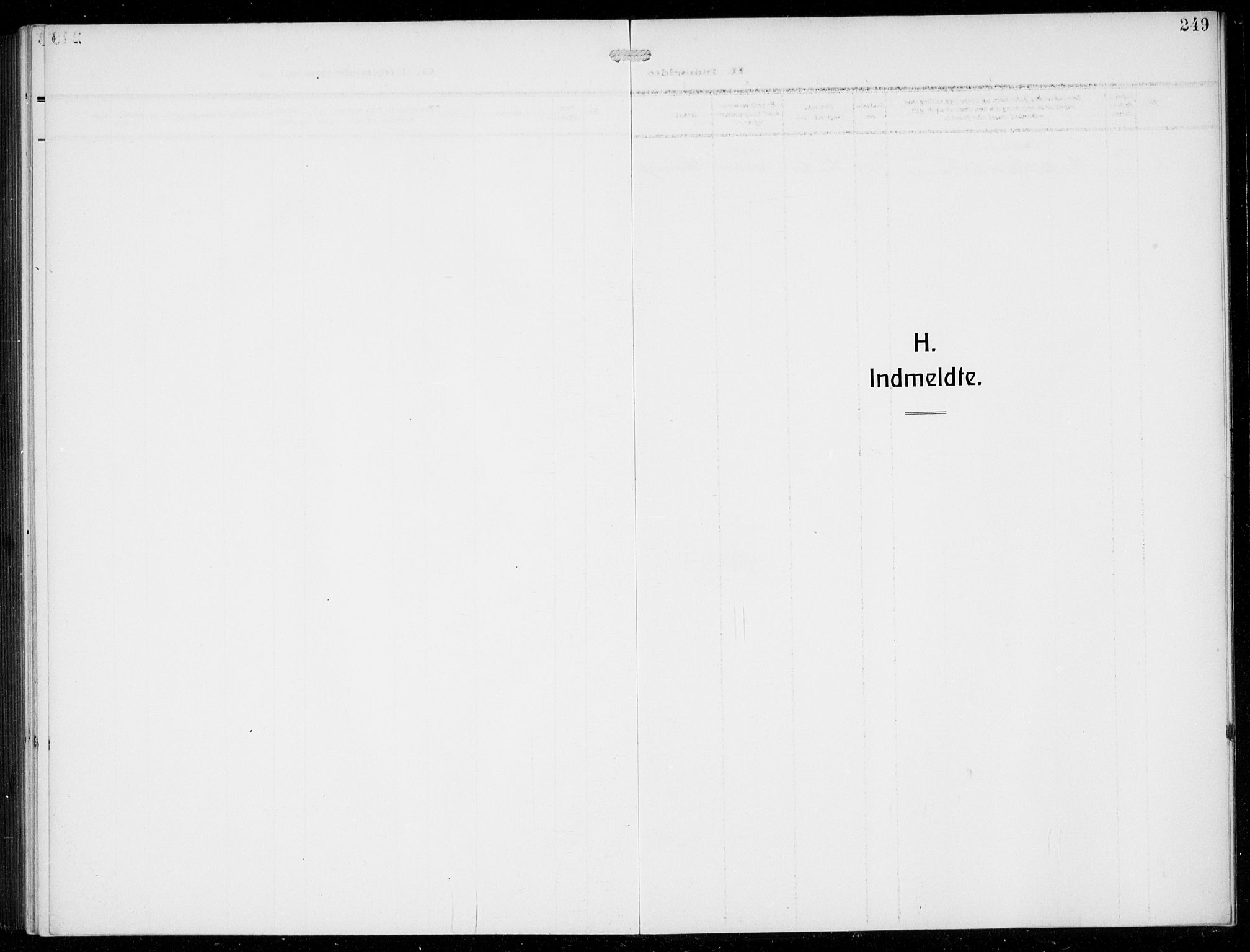 Masfjorden Sokneprestembete, SAB/A-77001: Parish register (copy) no. B  2, 1912-1939, p. 249