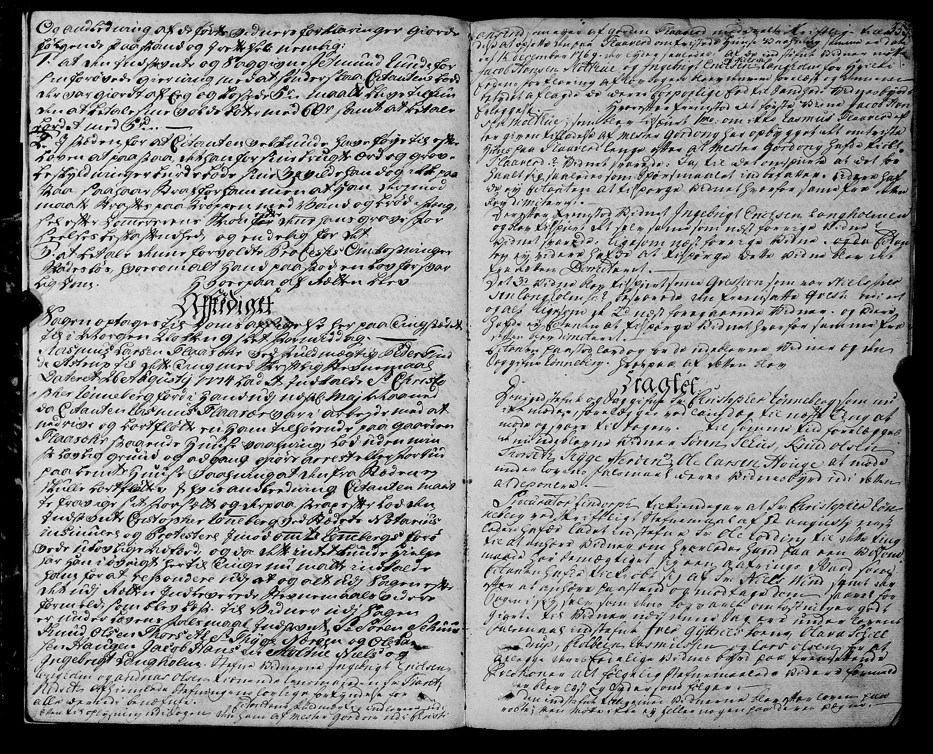 Sunnmøre sorenskriveri, AV/SAT-A-0005/1/1A/L0041: Tingbok 35B, 1774-1777, p. 352b-353a