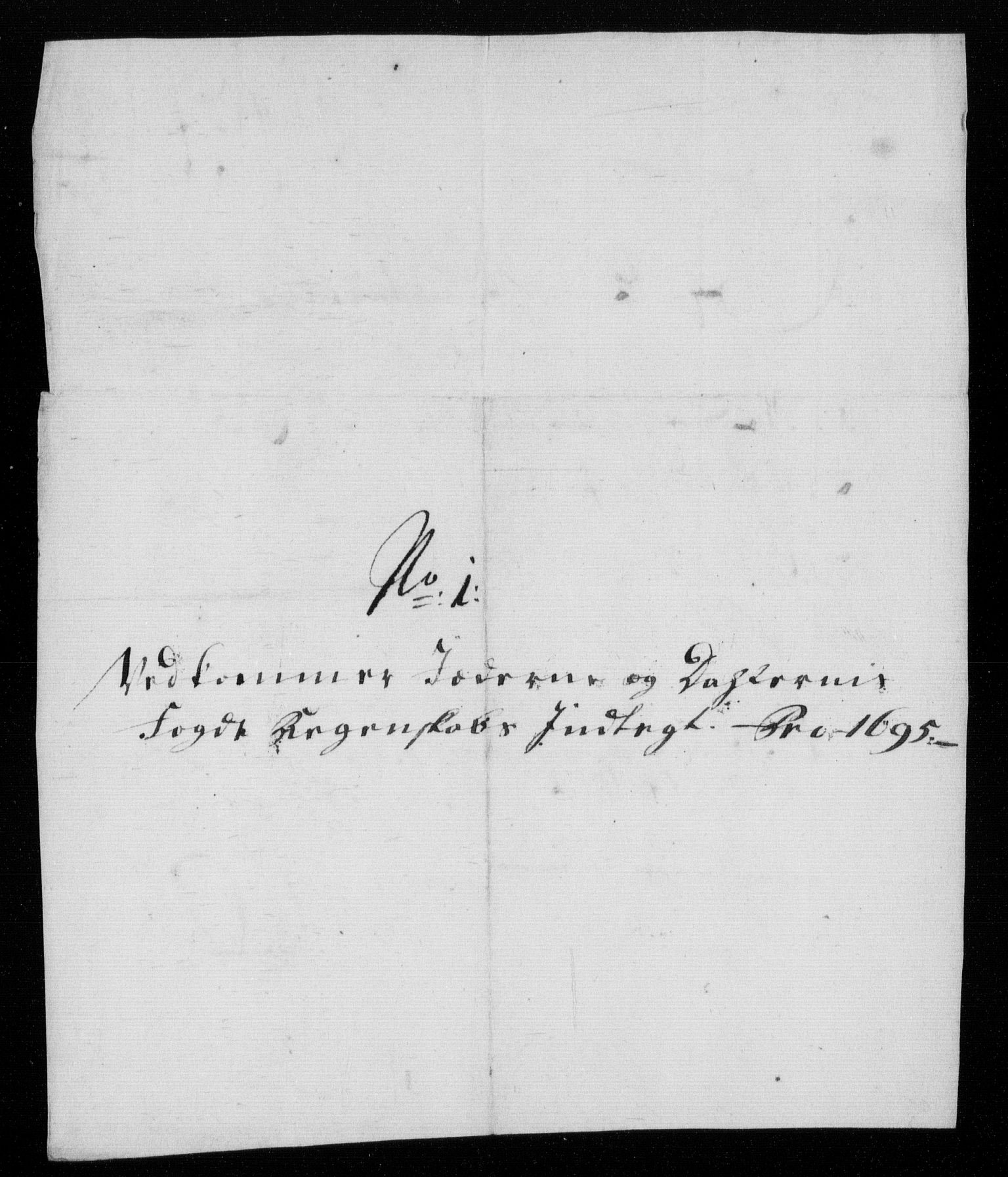 Rentekammeret inntil 1814, Reviderte regnskaper, Fogderegnskap, AV/RA-EA-4092/R46/L2728: Fogderegnskap Jæren og Dalane, 1694-1696, p. 265