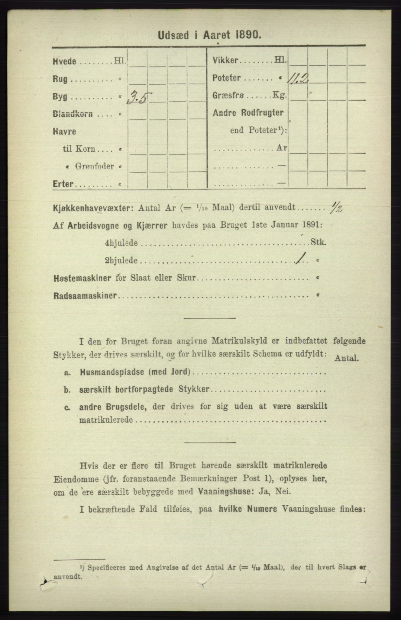 RA, 1891 census for 1230 Ullensvang, 1891, p. 6892