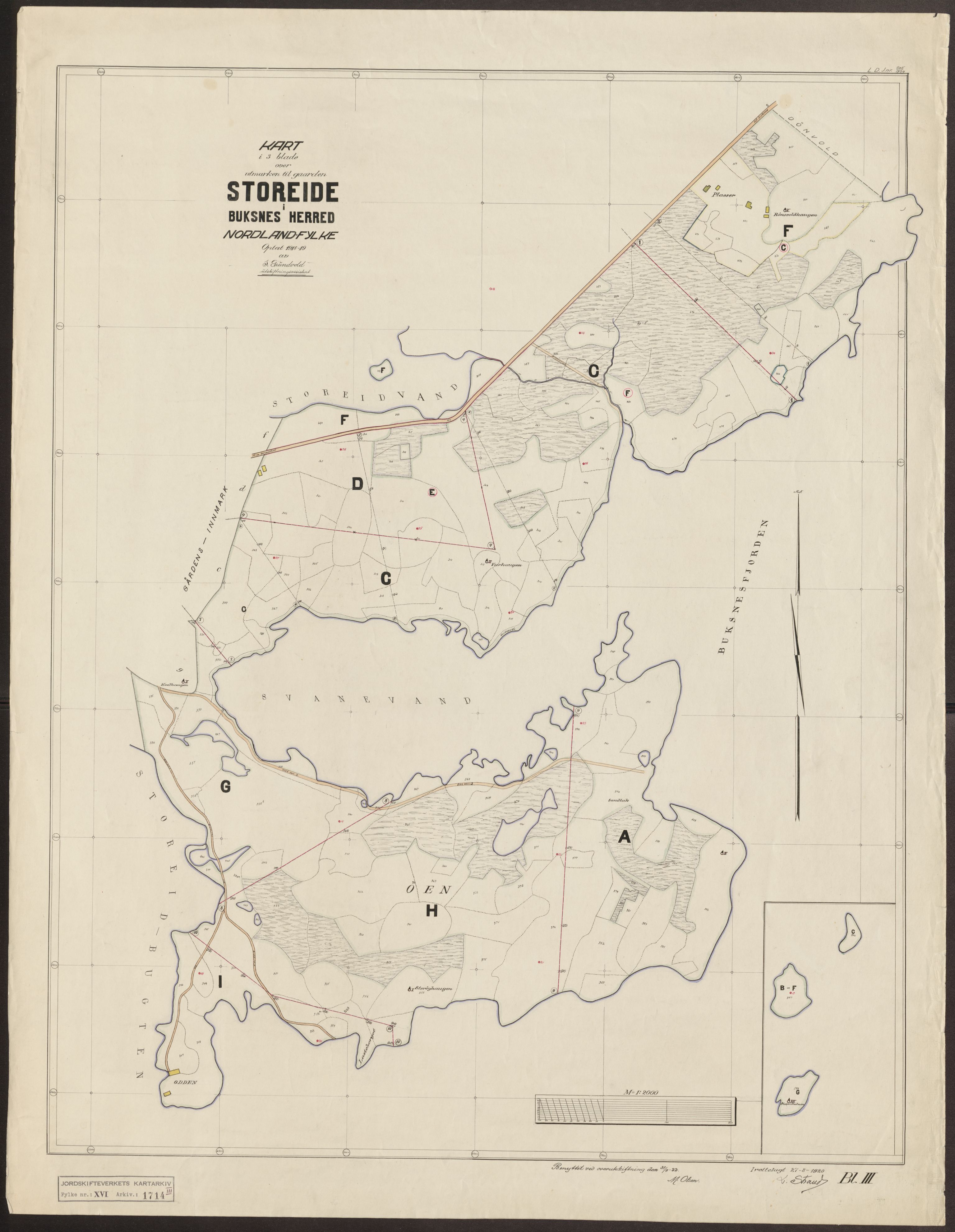 Jordskifteverkets kartarkiv, RA/S-3929/T, 1859-1988, p. 2022