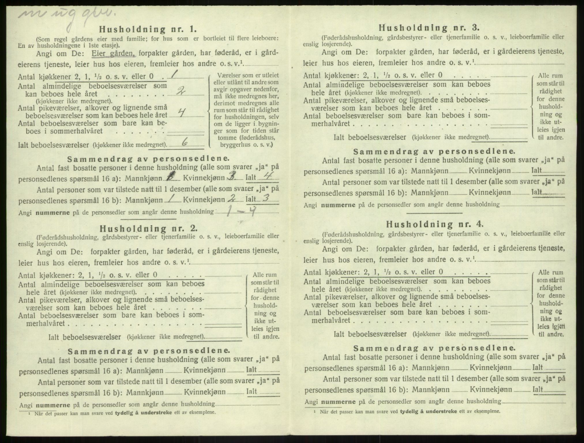 SAB, 1920 census for Luster, 1920, p. 1037