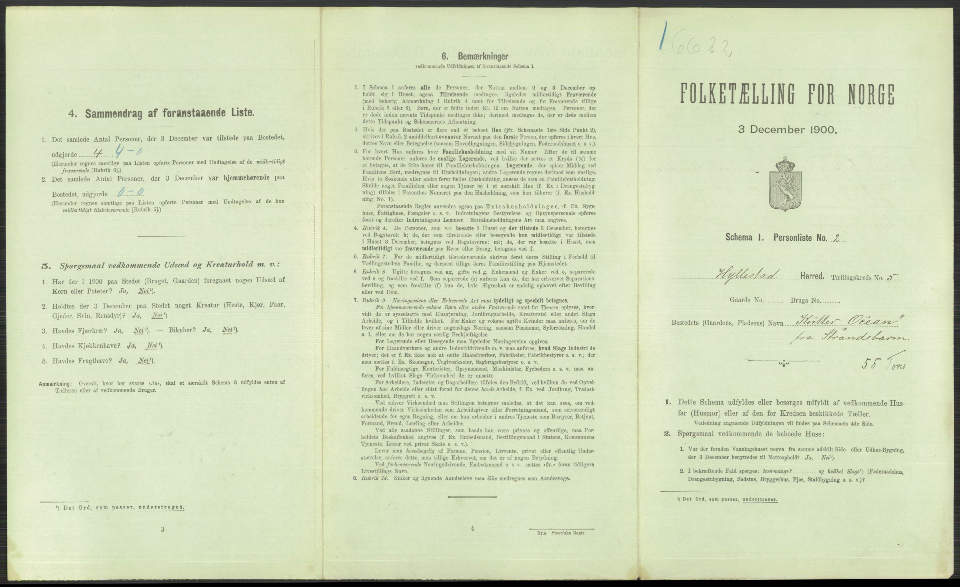 RA, 1900 Census - ship lists from ships in Norwegian harbours, harbours abroad and at sea, 1900, p. 3231