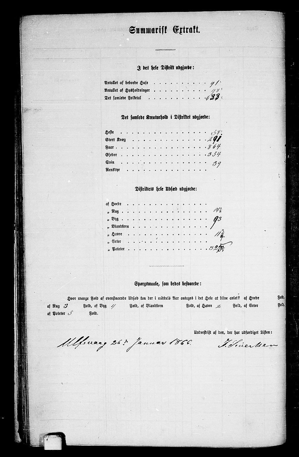 RA, 1865 census for Hamarøy, 1865, p. 27