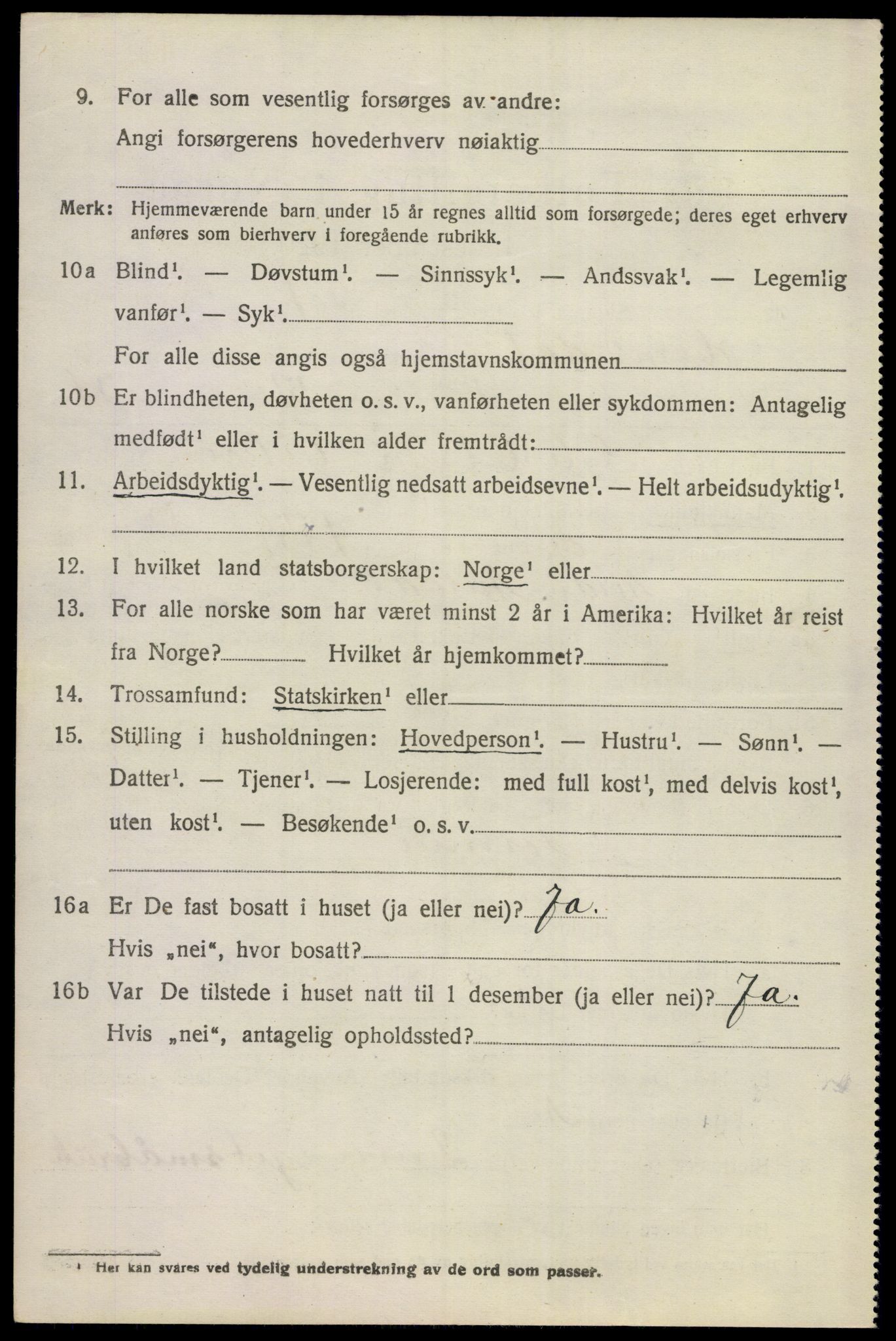 SAKO, 1920 census for Hemsedal, 1920, p. 693