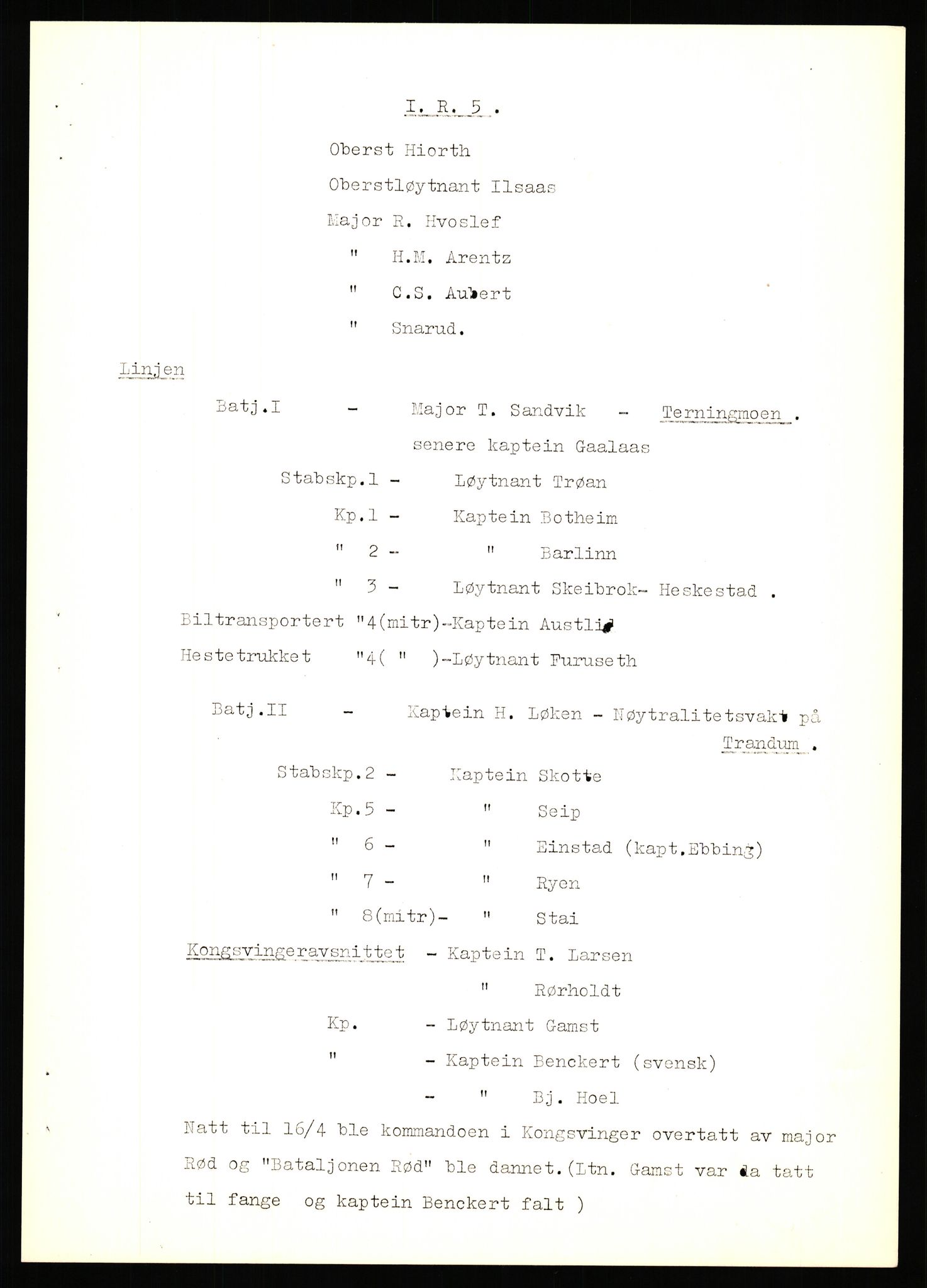 Forsvaret, Forsvarets krigshistoriske avdeling, AV/RA-RAFA-2017/Y/Yb/L0153: II-C-11-650  -  6. Divisjon: Bergartilleribataljon 3, 1940, p. 20