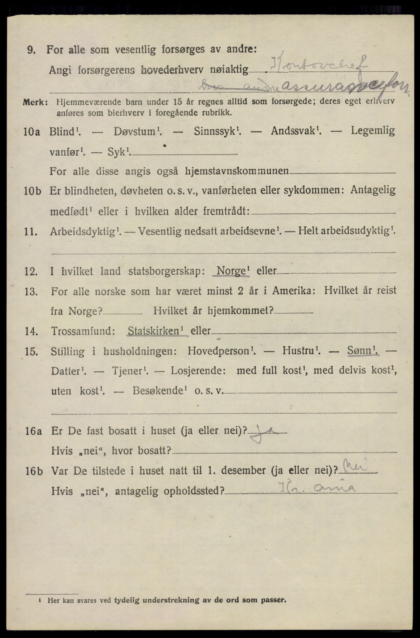 SAO, 1920 census for Bærum, 1920, p. 20373