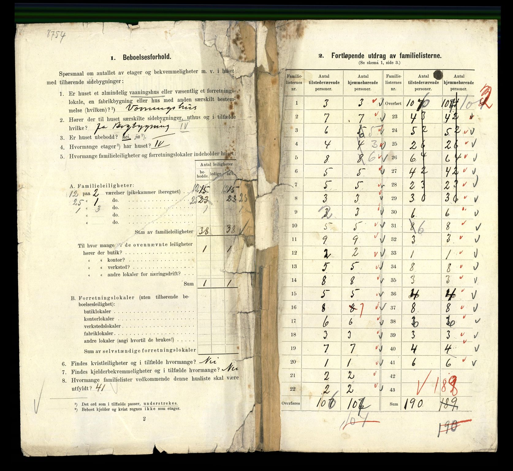 RA, 1910 census for Kristiania, 1910, p. 100586