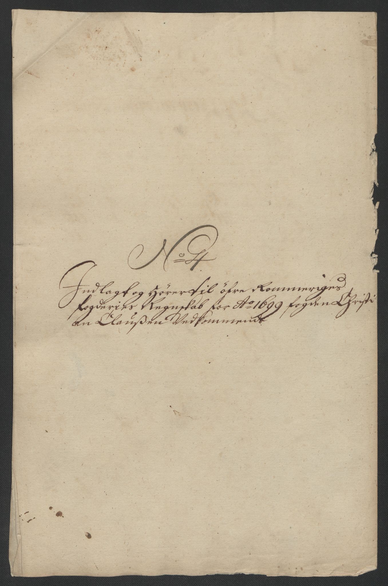 Rentekammeret inntil 1814, Reviderte regnskaper, Fogderegnskap, AV/RA-EA-4092/R12/L0711: Fogderegnskap Øvre Romerike, 1699, p. 62