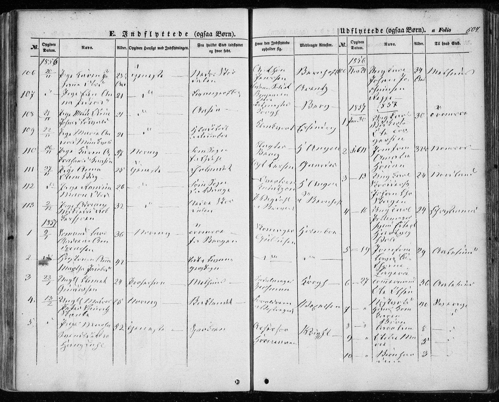 Ministerialprotokoller, klokkerbøker og fødselsregistre - Sør-Trøndelag, SAT/A-1456/601/L0051: Parish register (official) no. 601A19, 1848-1857, p. 507