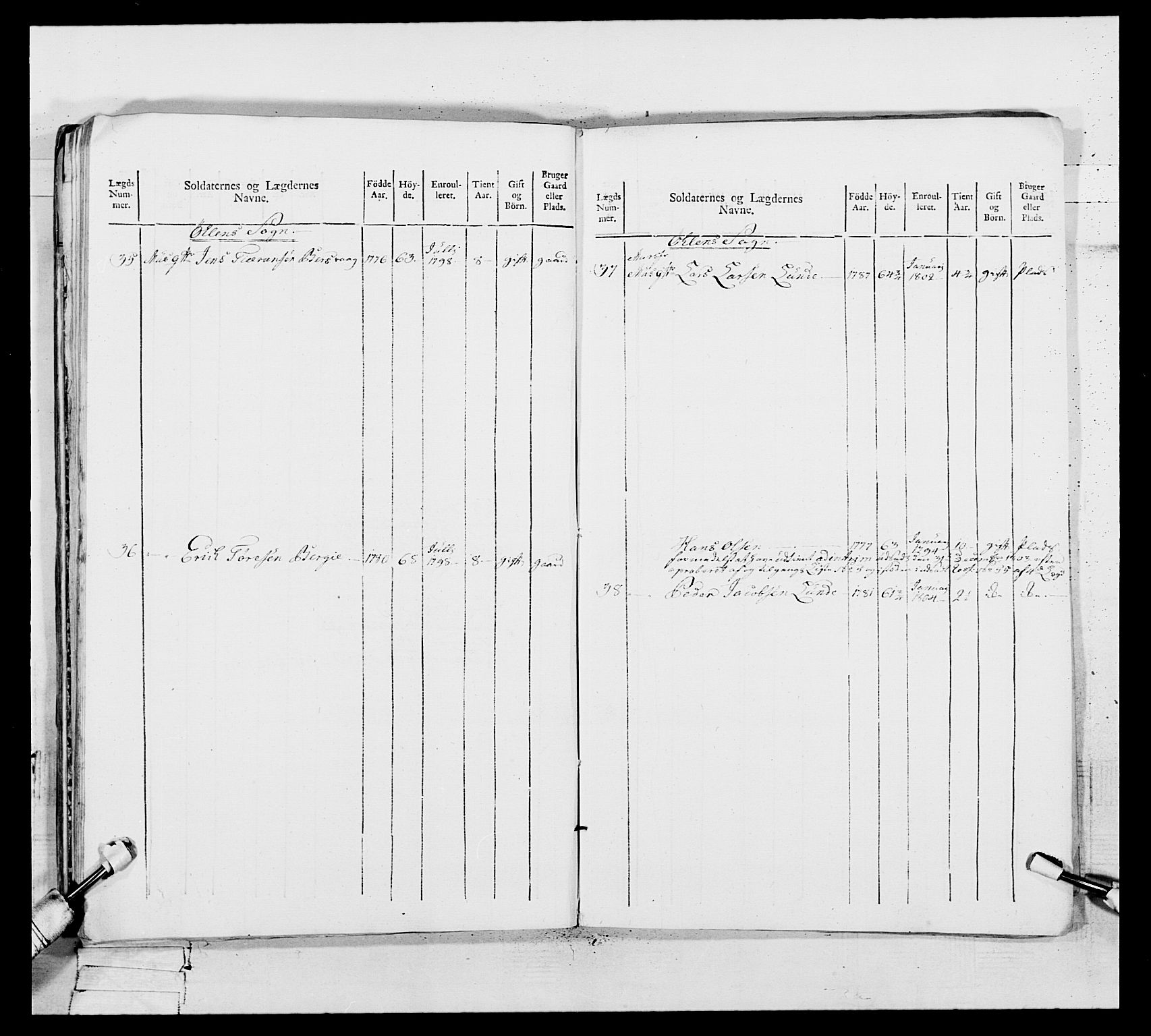 Generalitets- og kommissariatskollegiet, Det kongelige norske kommissariatskollegium, AV/RA-EA-5420/E/Eh/L0109: Vesterlenske nasjonale infanteriregiment, 1806, p. 376