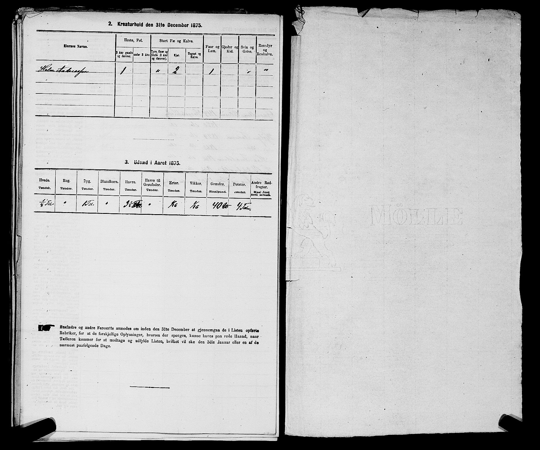 RA, 1875 census for 0218bP Østre Aker, 1875, p. 1080