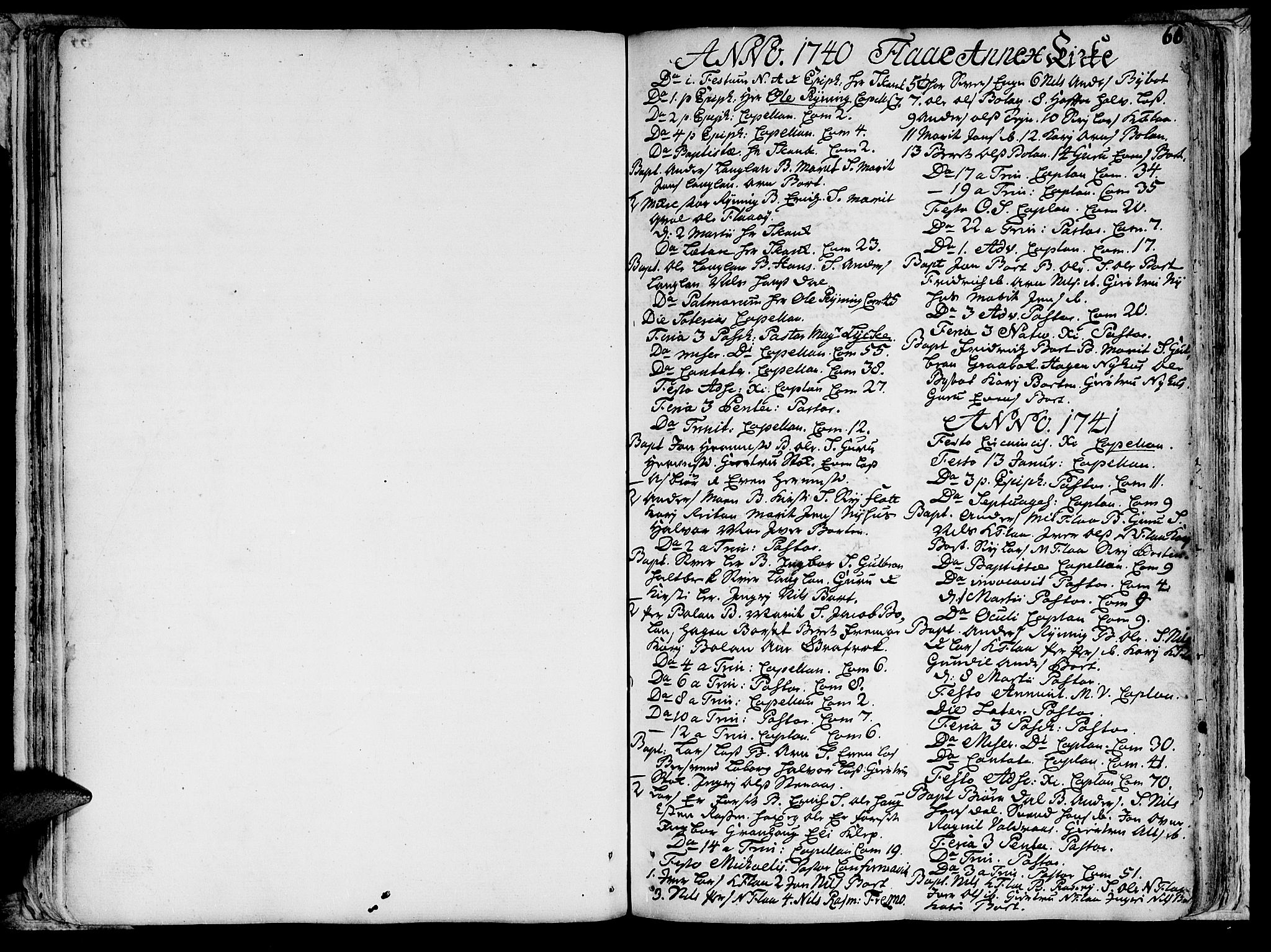 Ministerialprotokoller, klokkerbøker og fødselsregistre - Sør-Trøndelag, SAT/A-1456/691/L1058: Parish register (official) no. 691A01 /2, 1740-1767, p. 66
