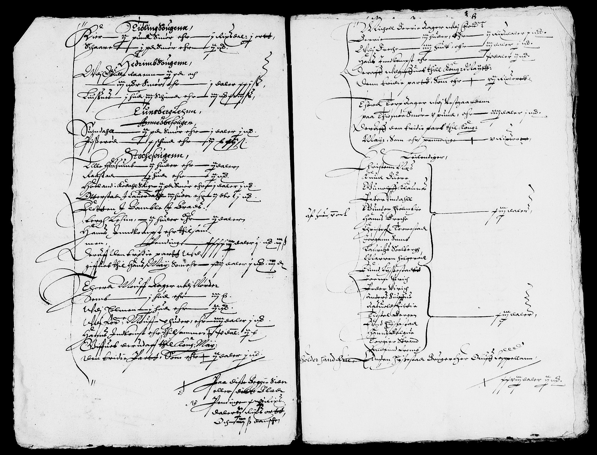 Rentekammeret inntil 1814, Reviderte regnskaper, Lensregnskaper, AV/RA-EA-5023/R/Rb/Rbl/L0001: Brunla len med Numedal len til 1628,  Sandsvær len 1626-28 og Eiker len 1626-37, 1617-1627