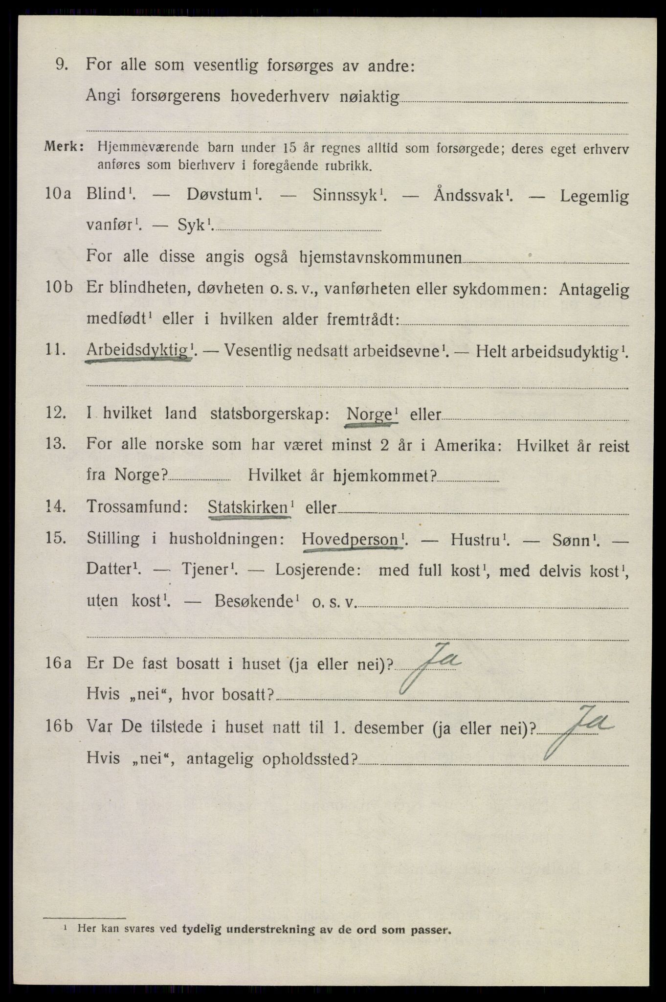 SAKO, 1920 census for Andebu, 1920, p. 4797