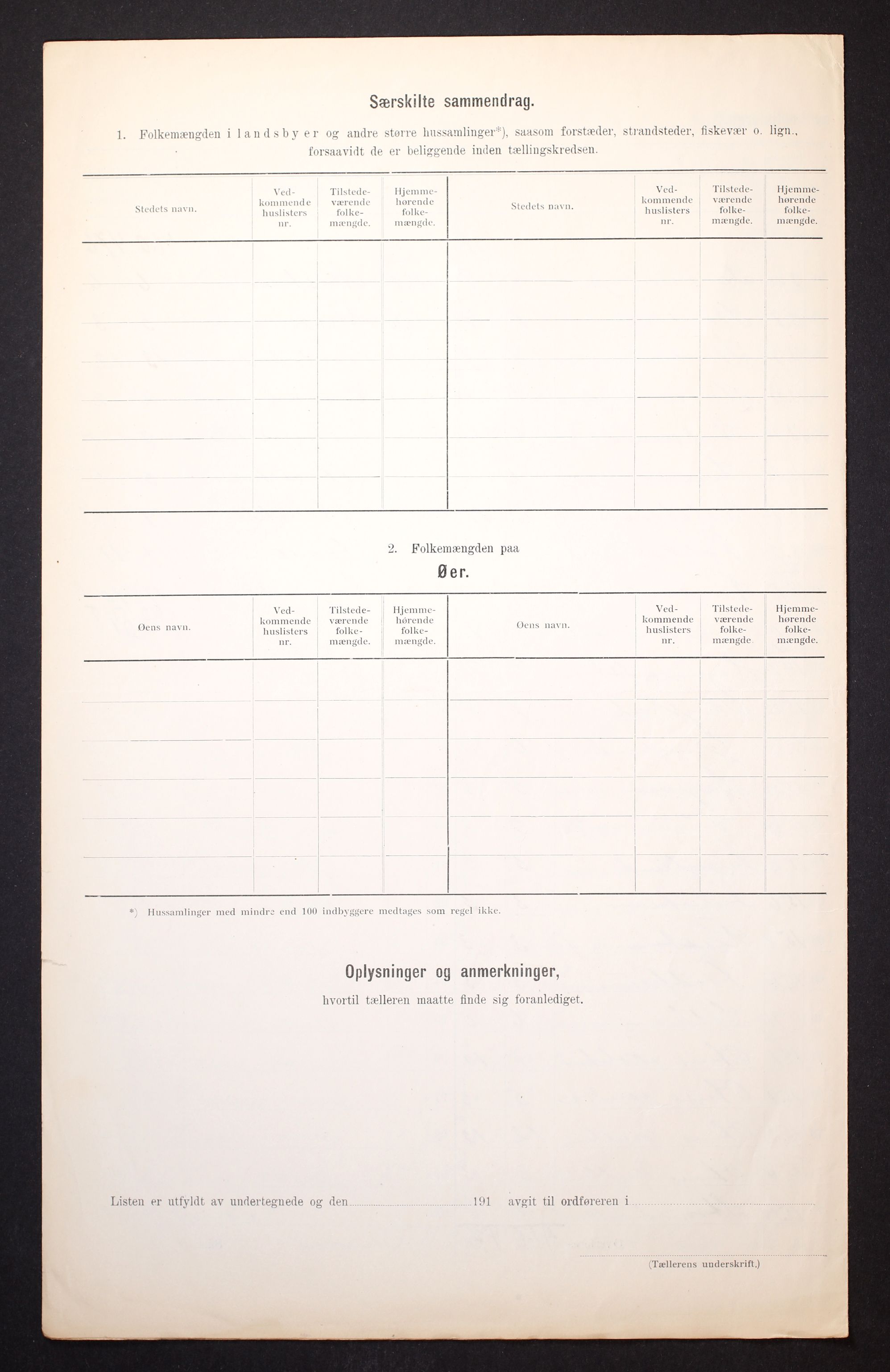 RA, 1910 census for Ytre Rendal, 1910, p. 9