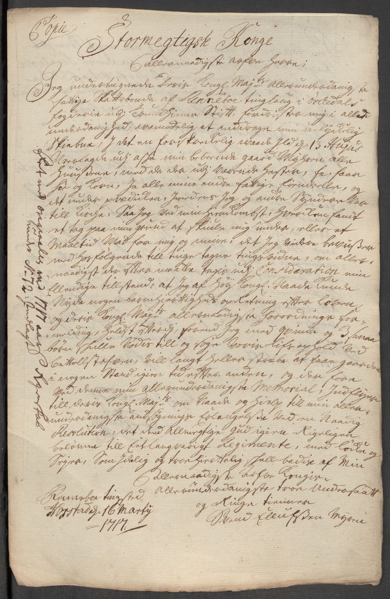 Rentekammeret inntil 1814, Reviderte regnskaper, Fogderegnskap, RA/EA-4092/R60/L3972: Fogderegnskap Orkdal og Gauldal, 1718, p. 239