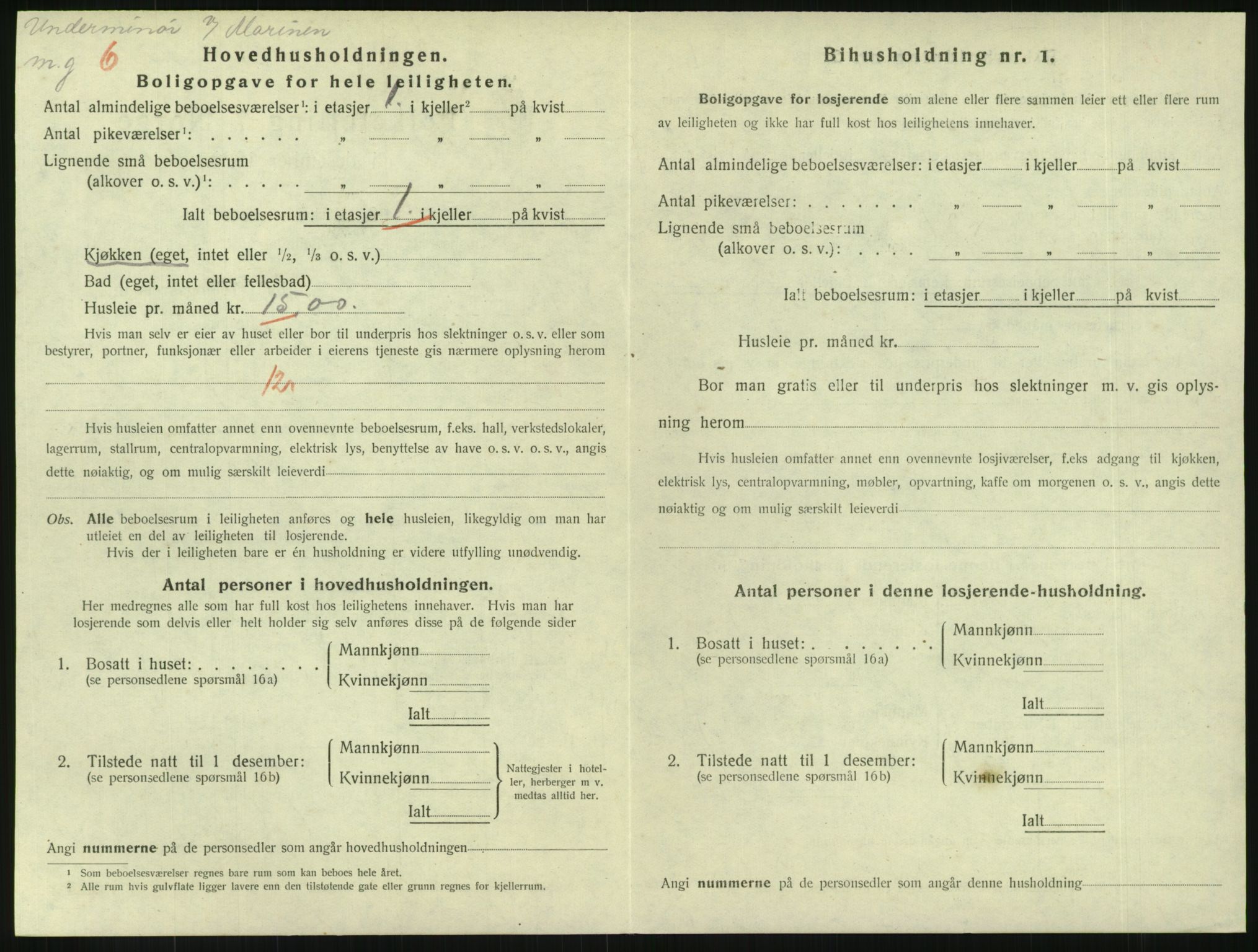 SAKO, 1920 census for Horten, 1920, p. 4302