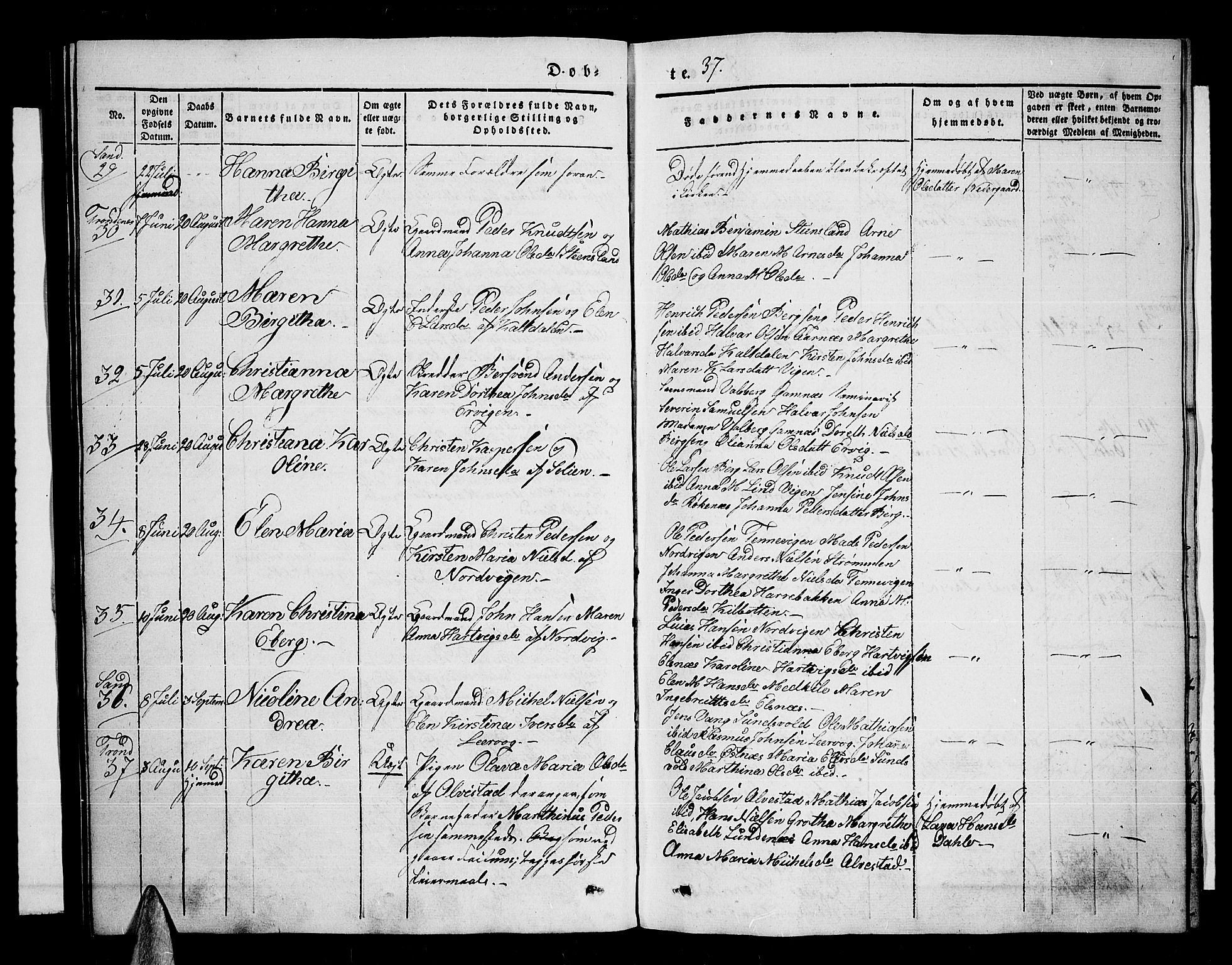 Trondenes sokneprestkontor, SATØ/S-1319/H/Ha/L0008kirke: Parish register (official) no. 8, 1835-1840