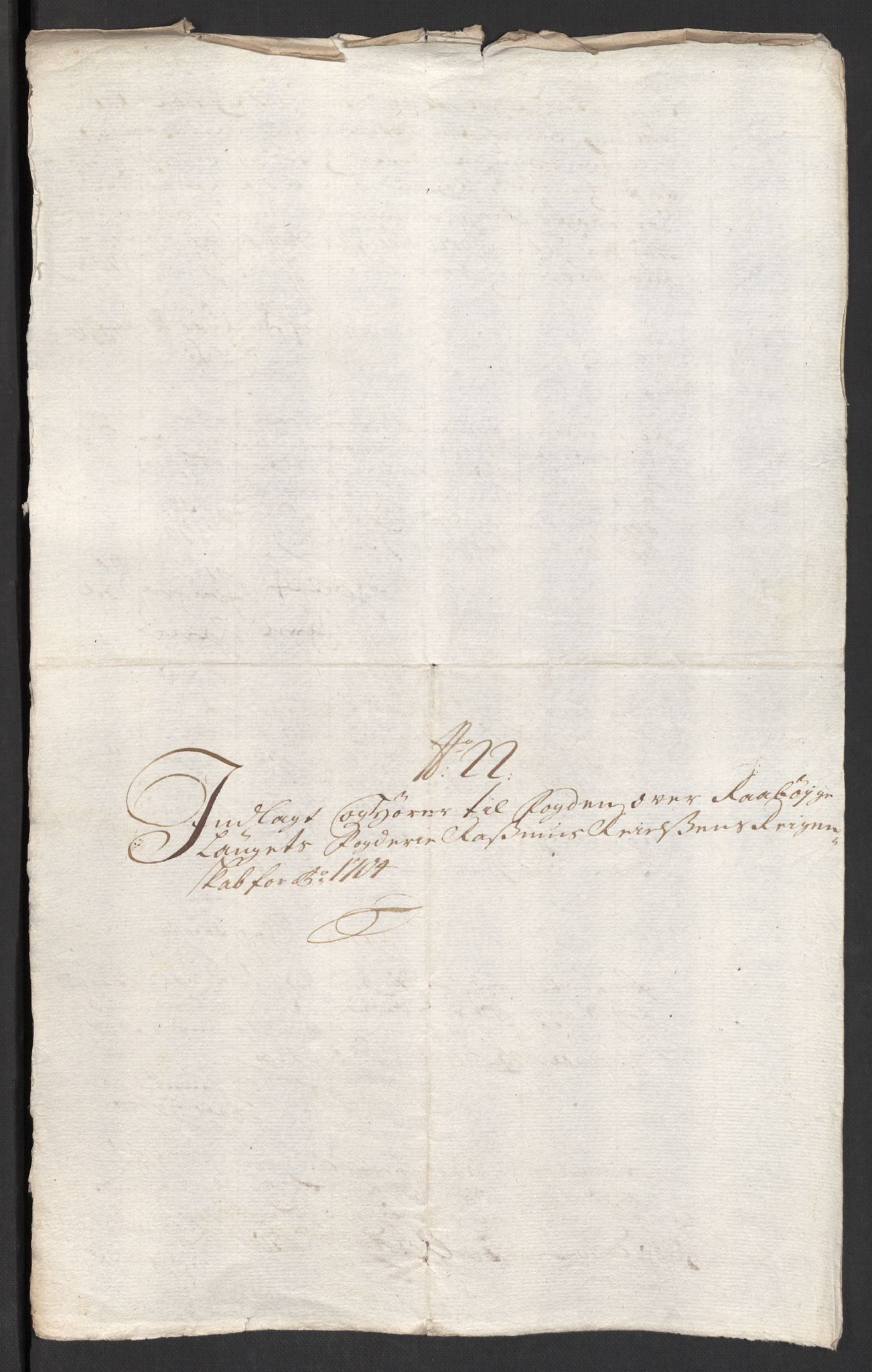 Rentekammeret inntil 1814, Reviderte regnskaper, Fogderegnskap, RA/EA-4092/R40/L2447: Fogderegnskap Råbyggelag, 1703-1705, p. 304