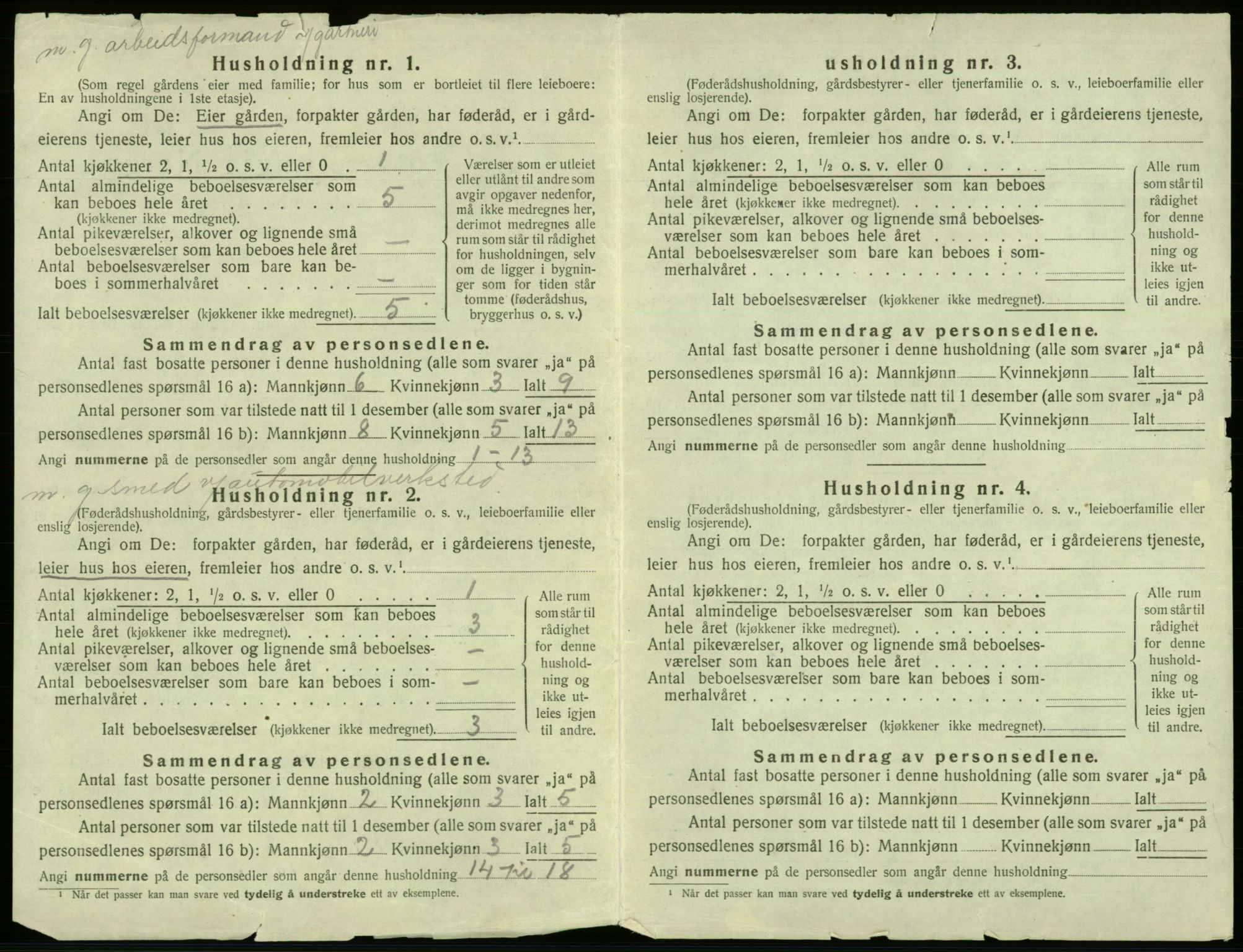 SAB, 1920 census for Fana, 1920, p. 1999