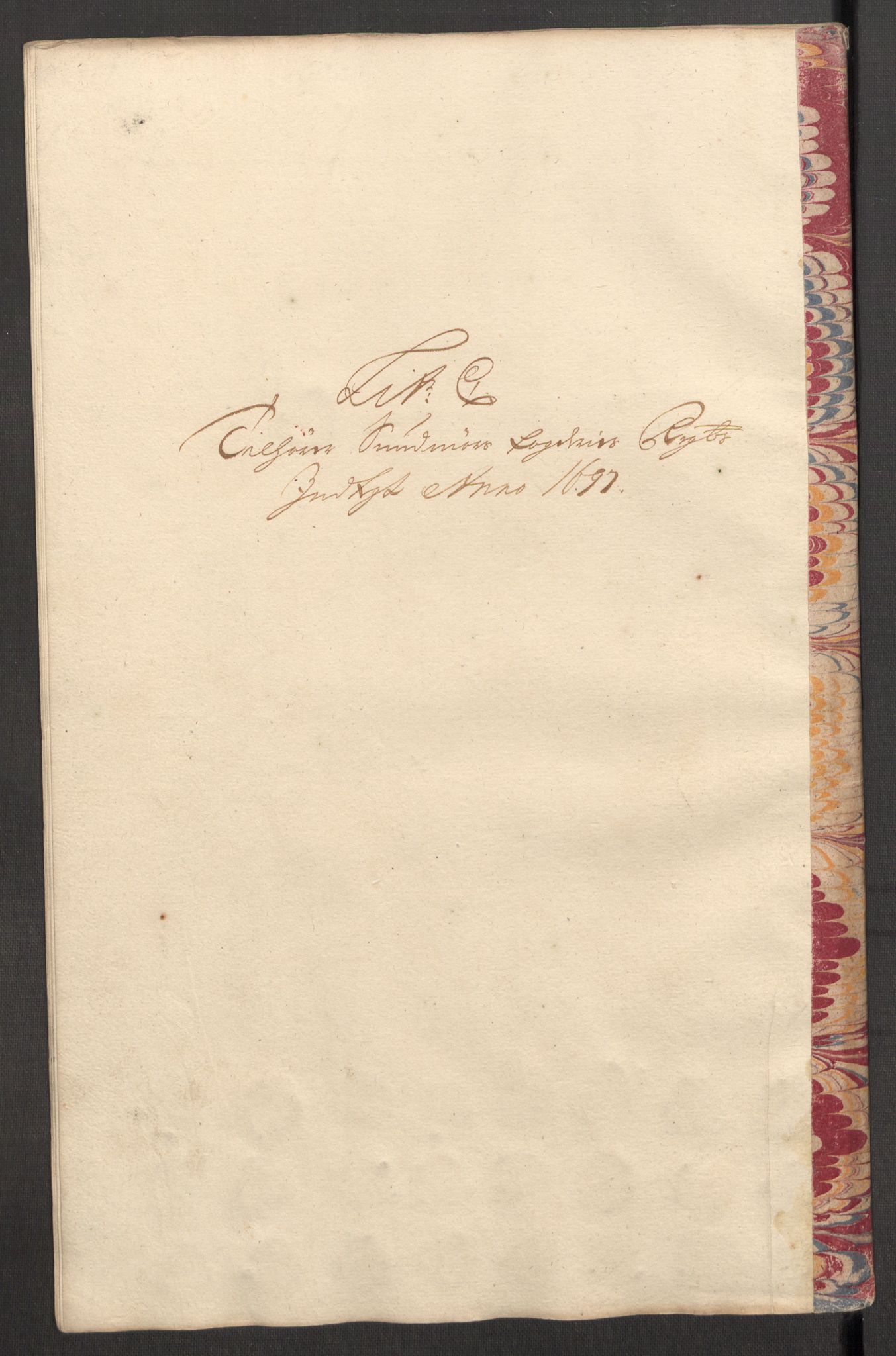 Rentekammeret inntil 1814, Reviderte regnskaper, Fogderegnskap, RA/EA-4092/R54/L3556: Fogderegnskap Sunnmøre, 1696-1698, p. 213