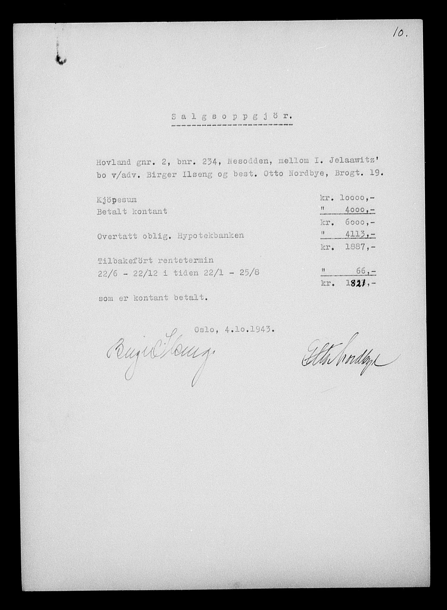 Justisdepartementet, Tilbakeføringskontoret for inndratte formuer, AV/RA-S-1564/H/Hc/Hcc/L0948: --, 1945-1947, p. 47