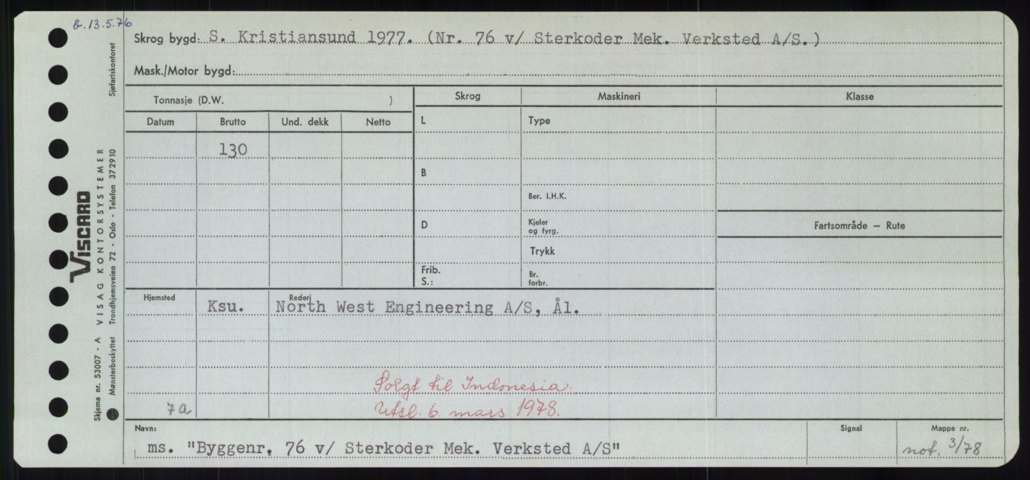 Sjøfartsdirektoratet med forløpere, Skipsmålingen, RA/S-1627/H/Hd/L0006: Fartøy, Byg-Båt, p. 637