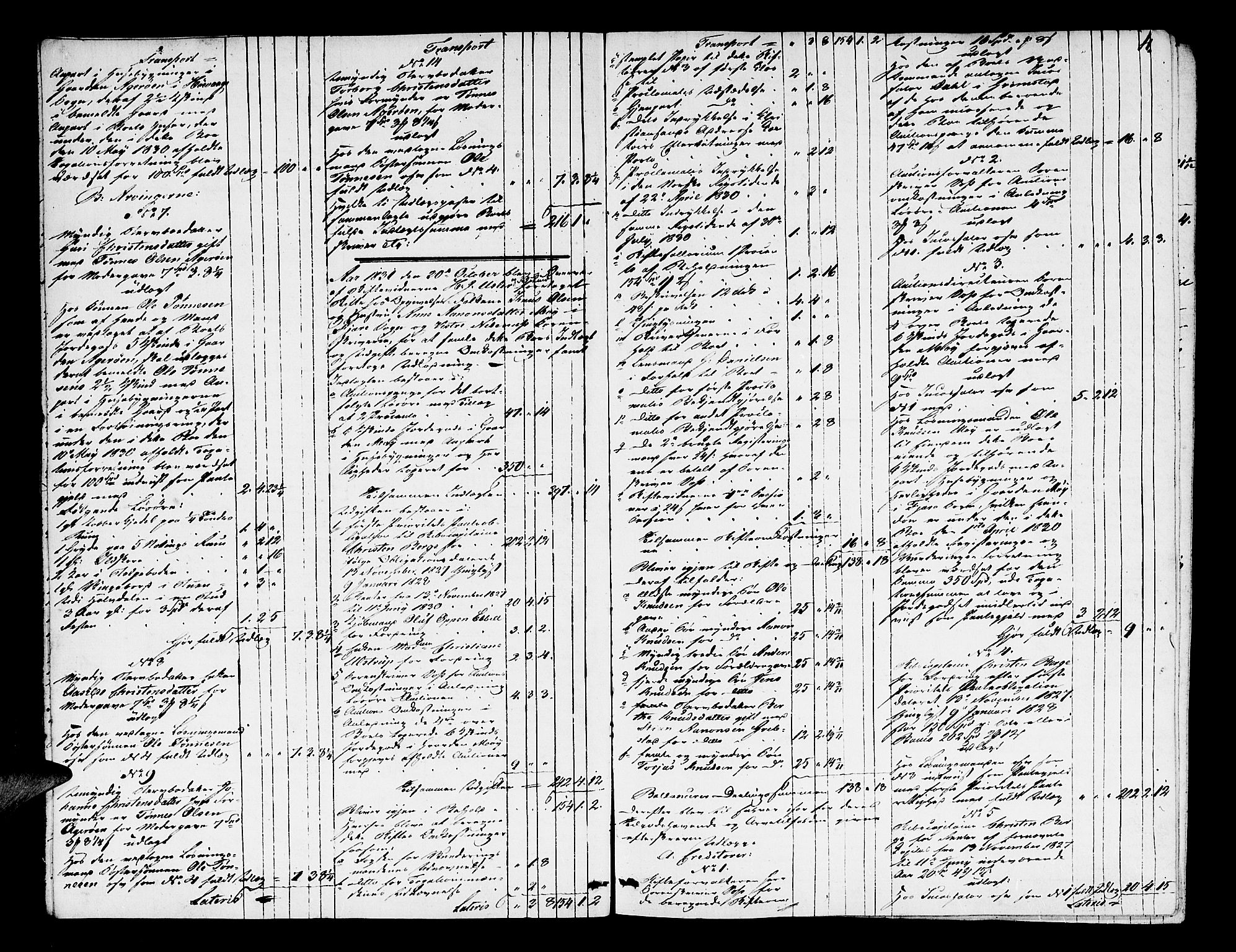 Vestre Nedenes/Sand sorenskriveri, SAK/1221-0010/H/Hc/L0002: Skifteprotokoll nr. 2, 1830-1834, p. 3b-4a