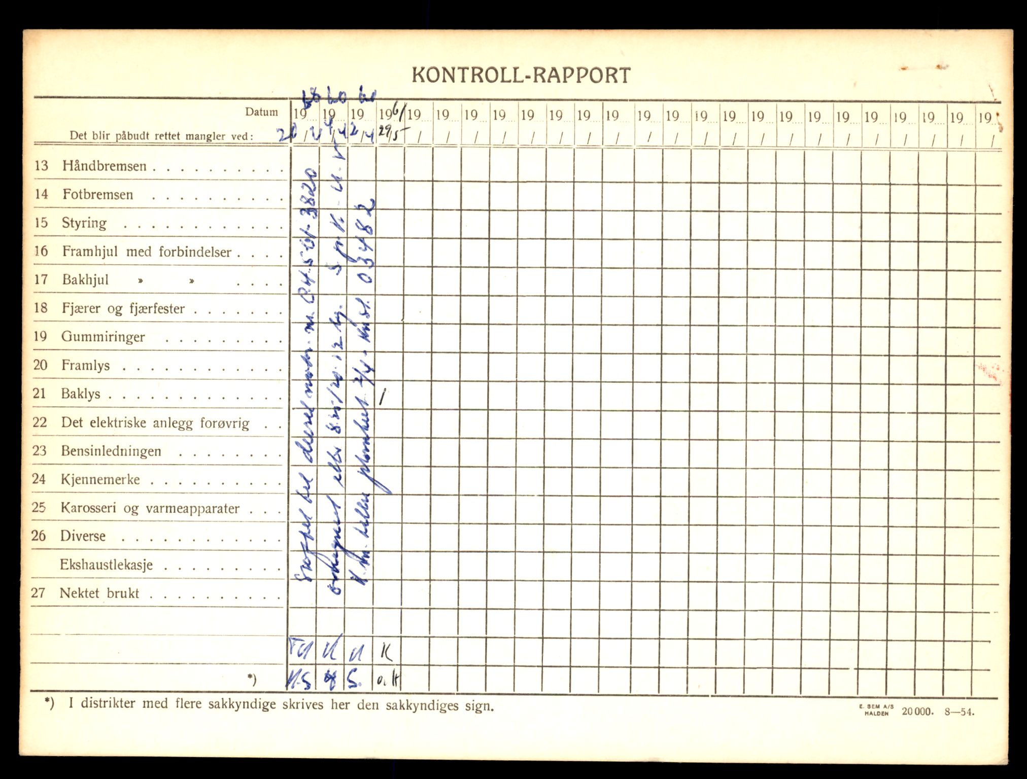 Møre og Romsdal vegkontor - Ålesund trafikkstasjon, AV/SAT-A-4099/F/Fe/L0033: Registreringskort for kjøretøy T 12151 - T 12474, 1927-1998, p. 104