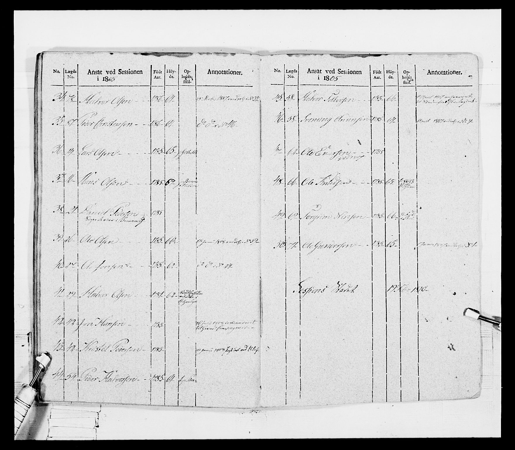 Generalitets- og kommissariatskollegiet, Det kongelige norske kommissariatskollegium, AV/RA-EA-5420/E/Eh/L0116: Telemarkske nasjonale infanteriregiment, 1810, p. 292