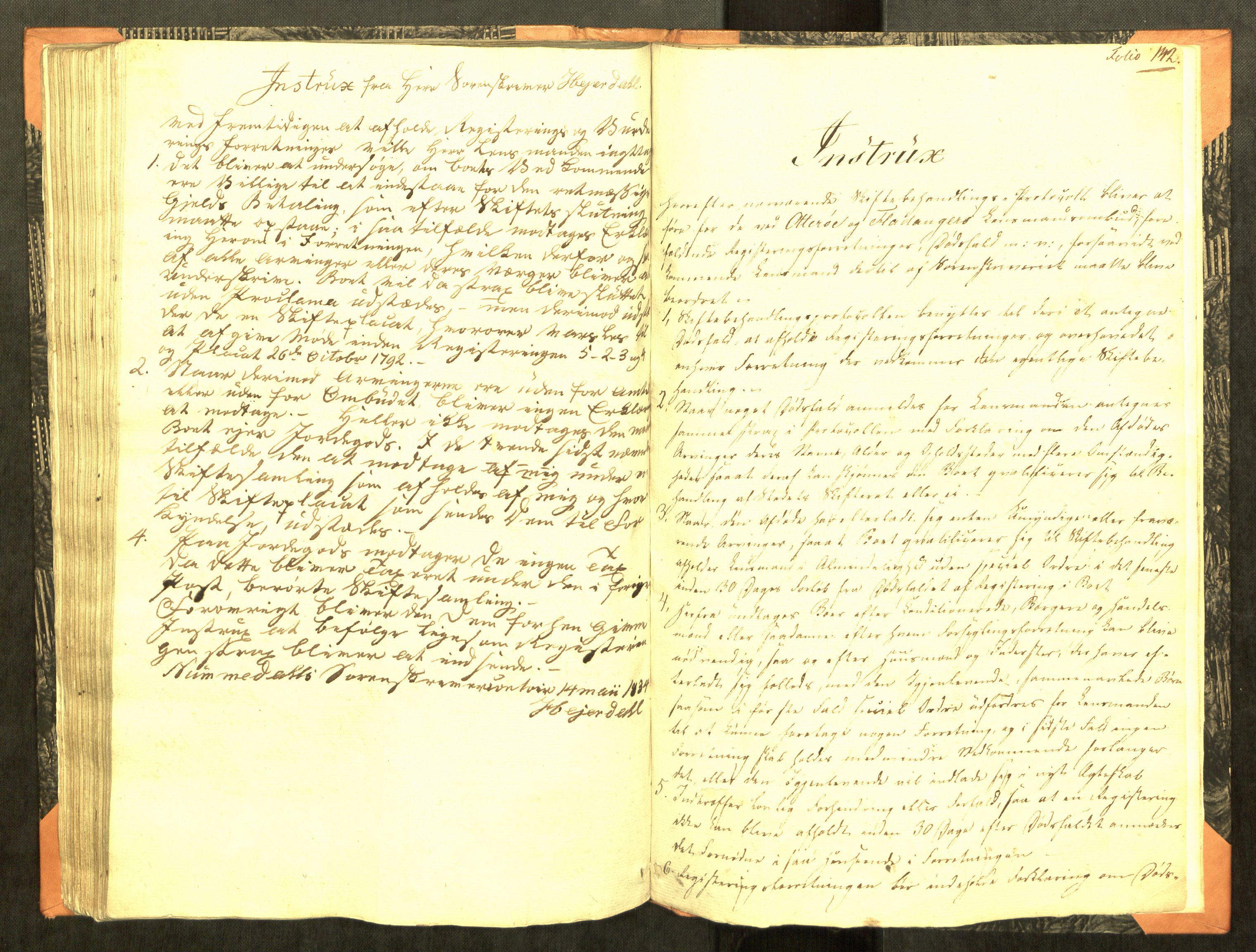 Namdal sorenskriveri, AV/SAT-A-4133/1/3/3Ca/L0003: Skifteregistreringsprotokoll, 1829-1842, p. 142