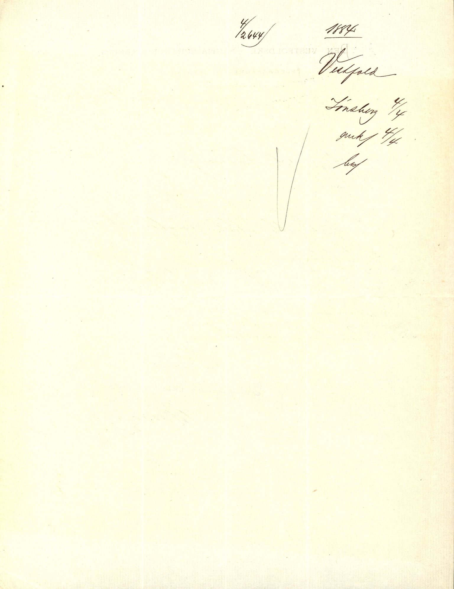 Pa 63 - Østlandske skibsassuranceforening, VEMU/A-1079/G/Ga/L0017/0004: Havaridokumenter / Norden, Alf, Alert, Alpha, Alf av Tønsberg, 1884, p. 62