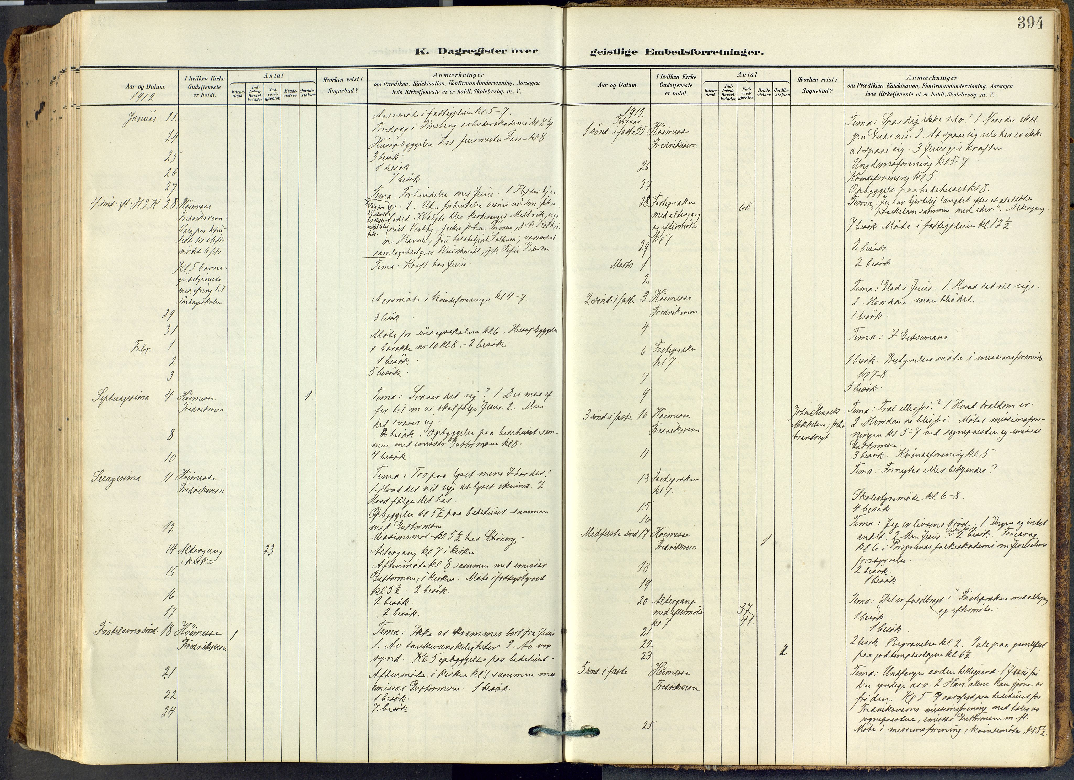 Stavern kirkebøker, AV/SAKO-A-318/F/Fa/L0009: Parish register (official) no. 9, 1906-1955, p. 394