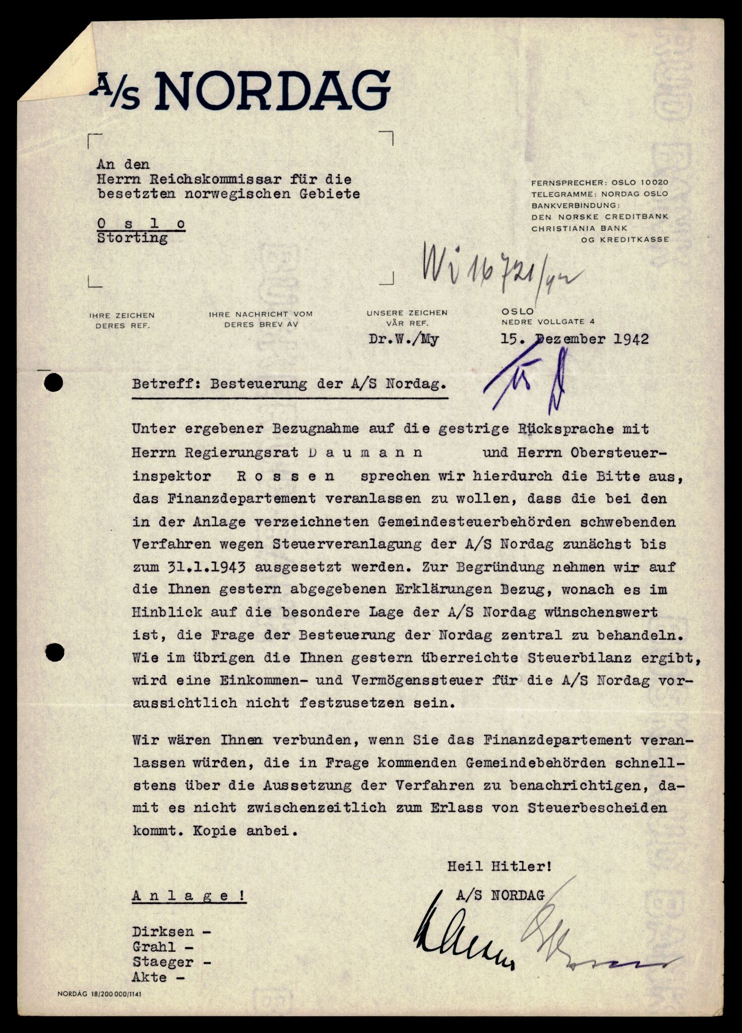 Forsvarets Overkommando. 2 kontor. Arkiv 11.4. Spredte tyske arkivsaker, AV/RA-RAFA-7031/D/Dar/Darb/L0003: Reichskommissariat - Hauptabteilung Vervaltung, 1940-1945, p. 348