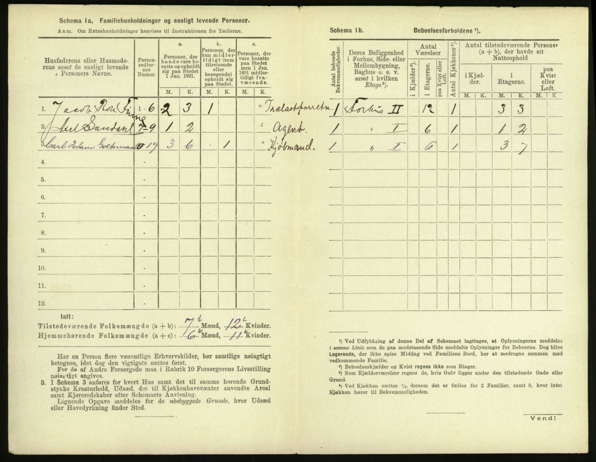 RA, 1891 census for 1601 Trondheim, 1891, p. 475