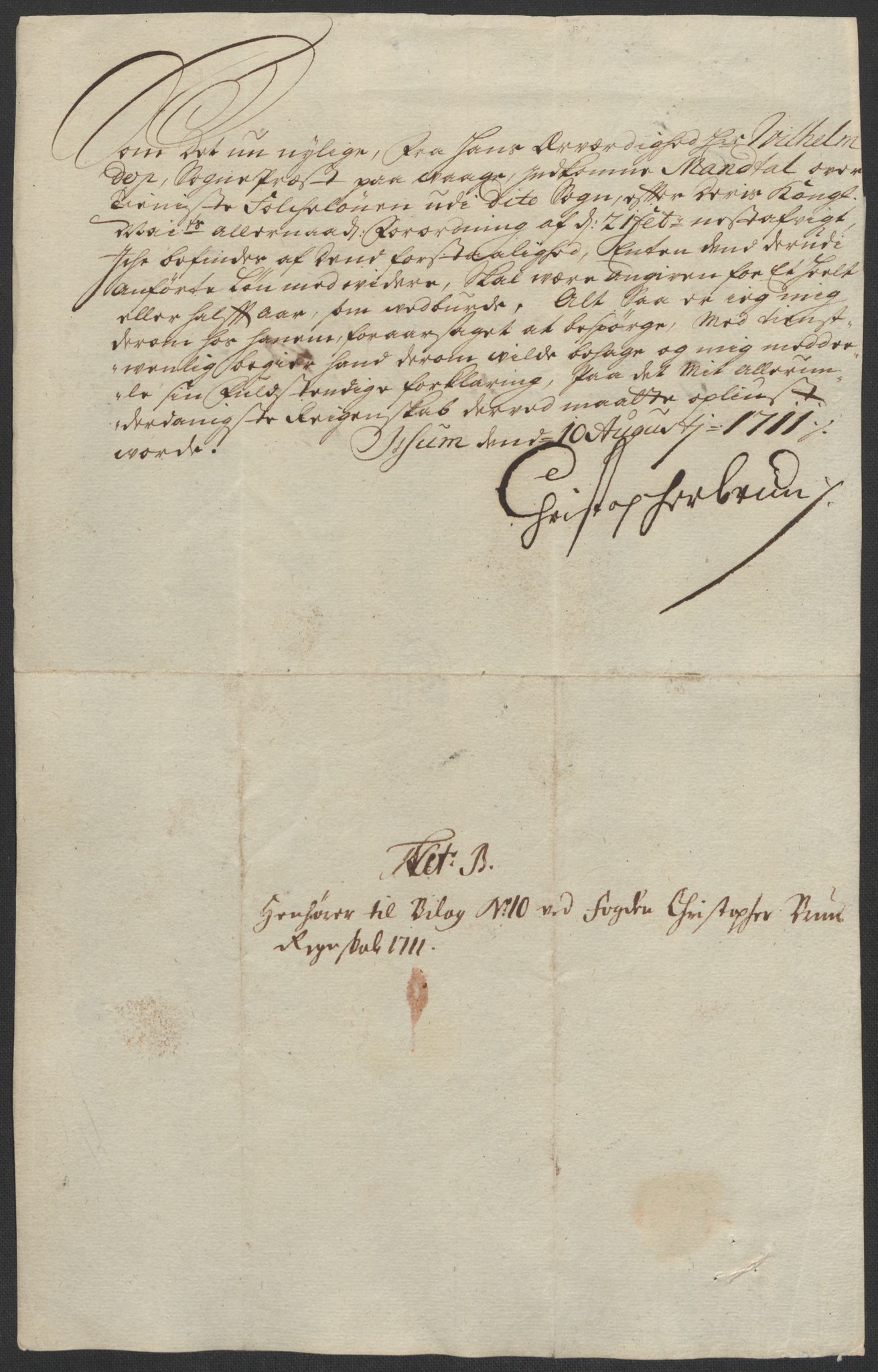 Rentekammeret inntil 1814, Reviderte regnskaper, Fogderegnskap, AV/RA-EA-4092/R17/L1180: Fogderegnskap Gudbrandsdal, 1711, p. 100