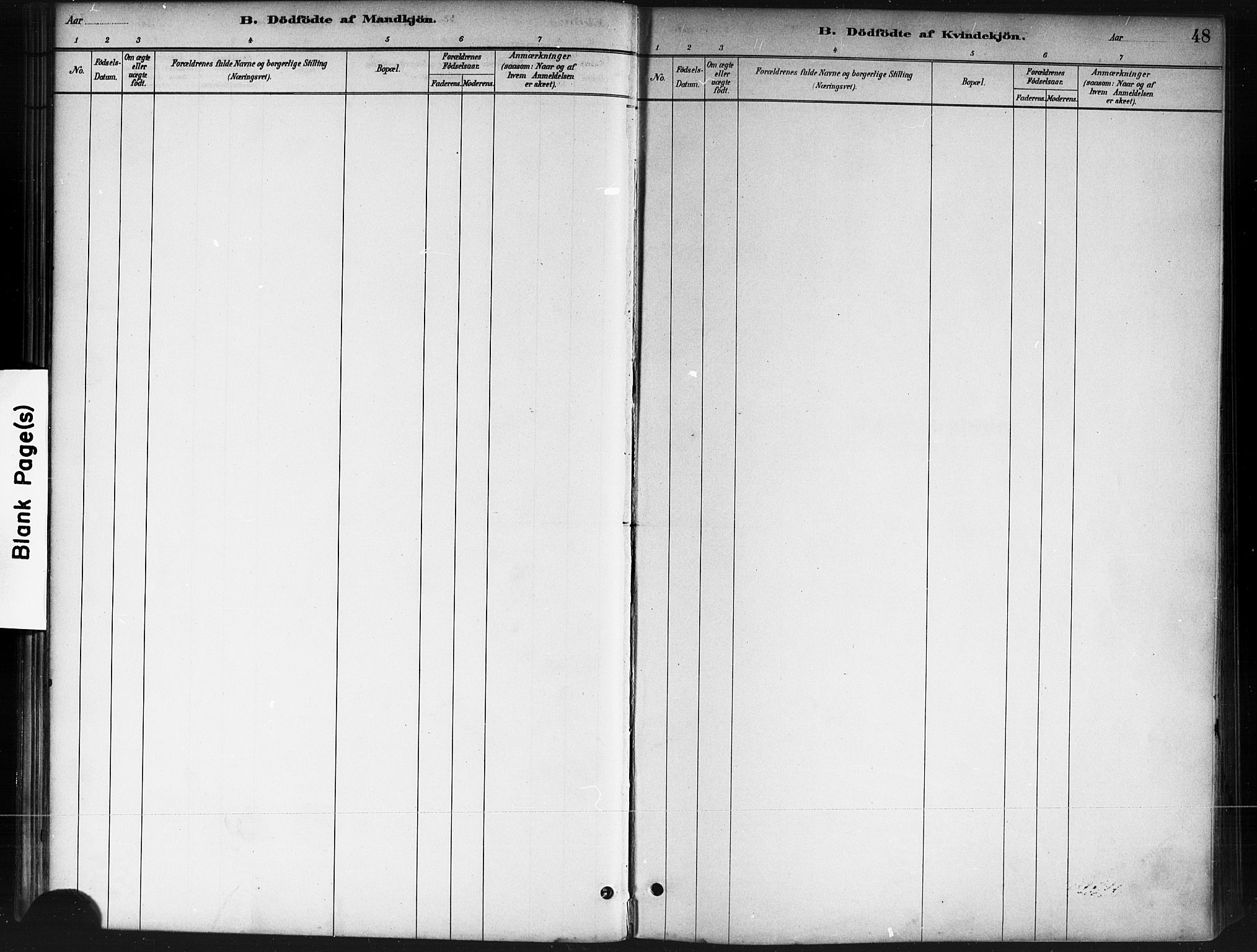 Ås prestekontor Kirkebøker, AV/SAO-A-10894/F/Fb/L0001: Parish register (official) no. II 1, 1881-1895, p. 48