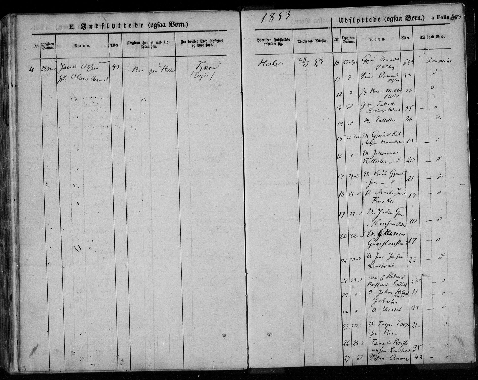 Øyestad sokneprestkontor, AV/SAK-1111-0049/F/Fa/L0014: Parish register (official) no. A 14, 1843-1856, p. 503