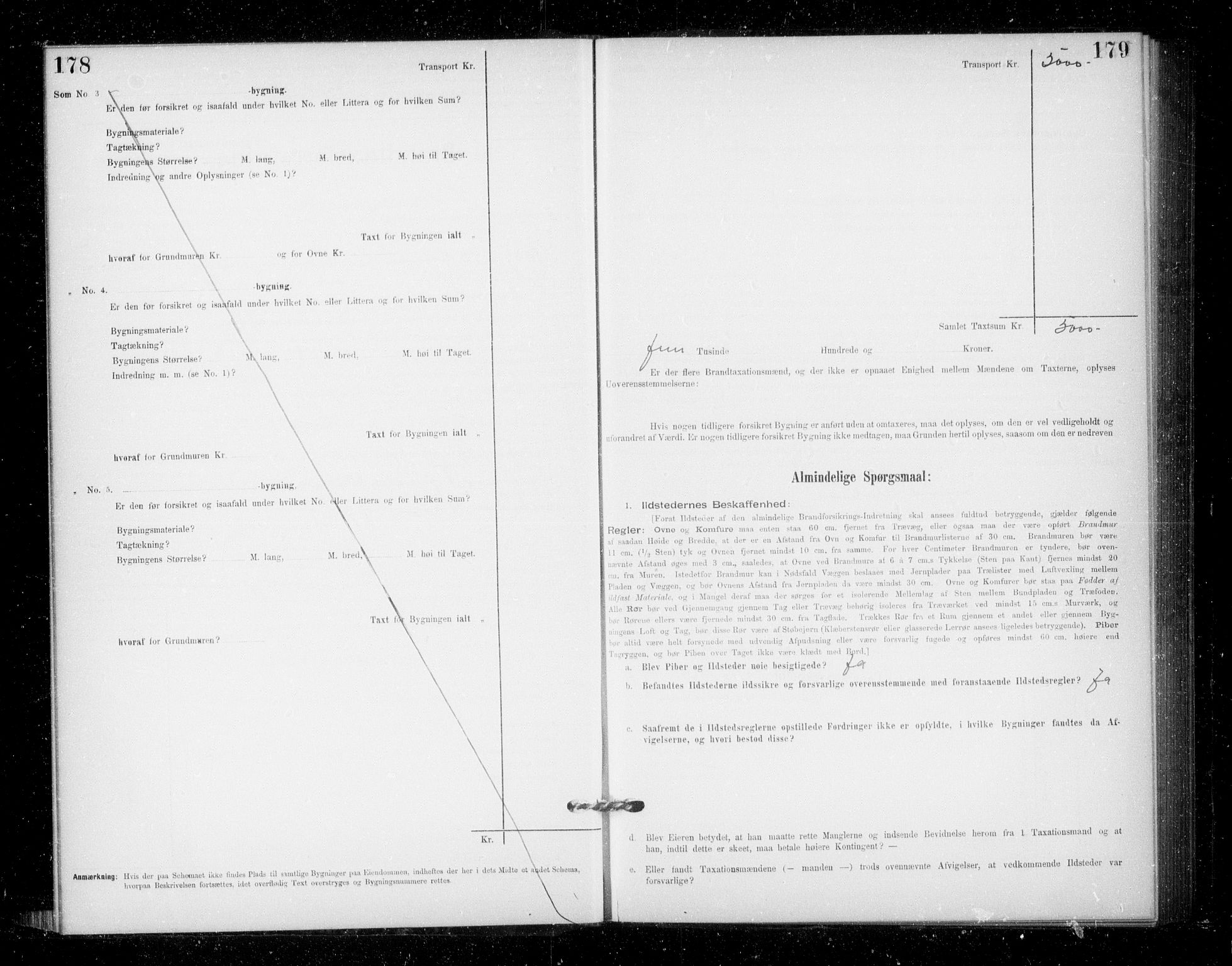 Lensmannen i Jondal, SAB/A-33101/0012/L0005: Branntakstprotokoll, skjematakst, 1894-1951, p. 178-179