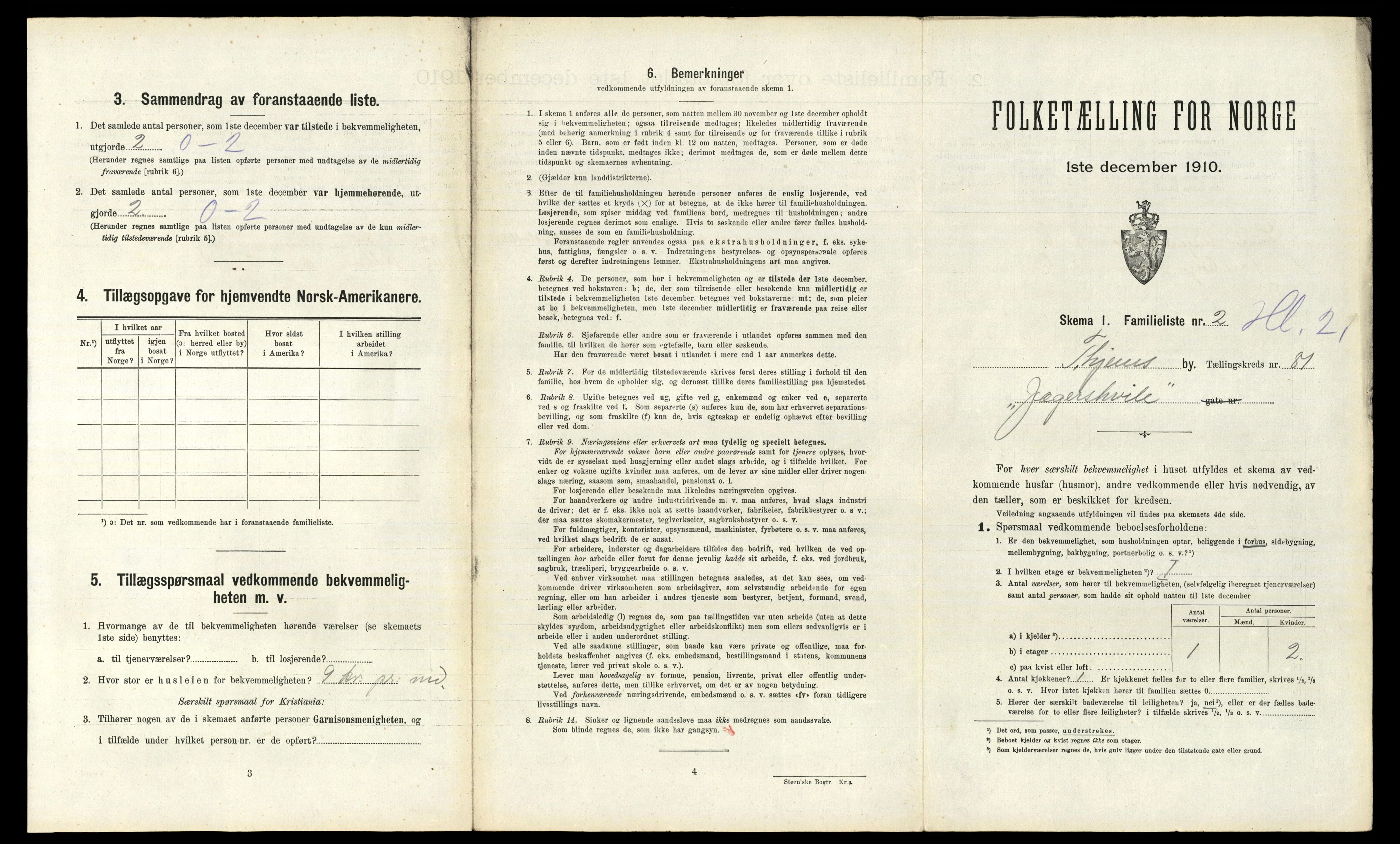 RA, 1910 census for Trondheim, 1910, p. 24707