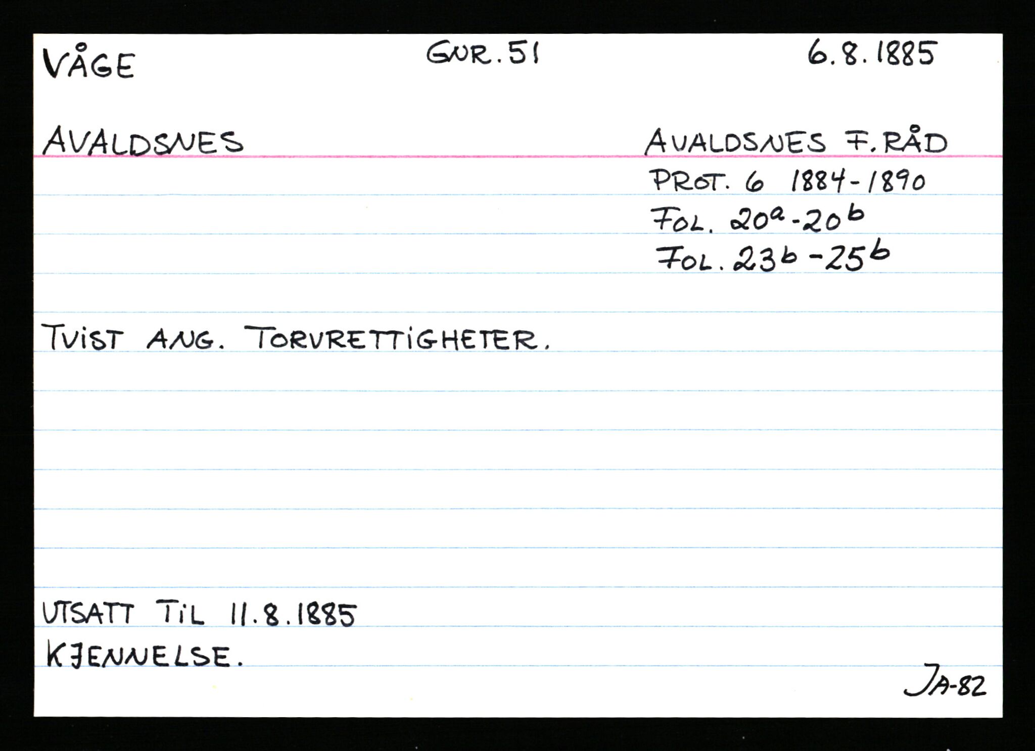Statsarkivet i Stavanger, AV/SAST-A-101971/03/Y/Ym/L0068: Åstedskort sortert etter gårdsnavn: Vormedal - Ytrevold, 1600-1950, p. 260