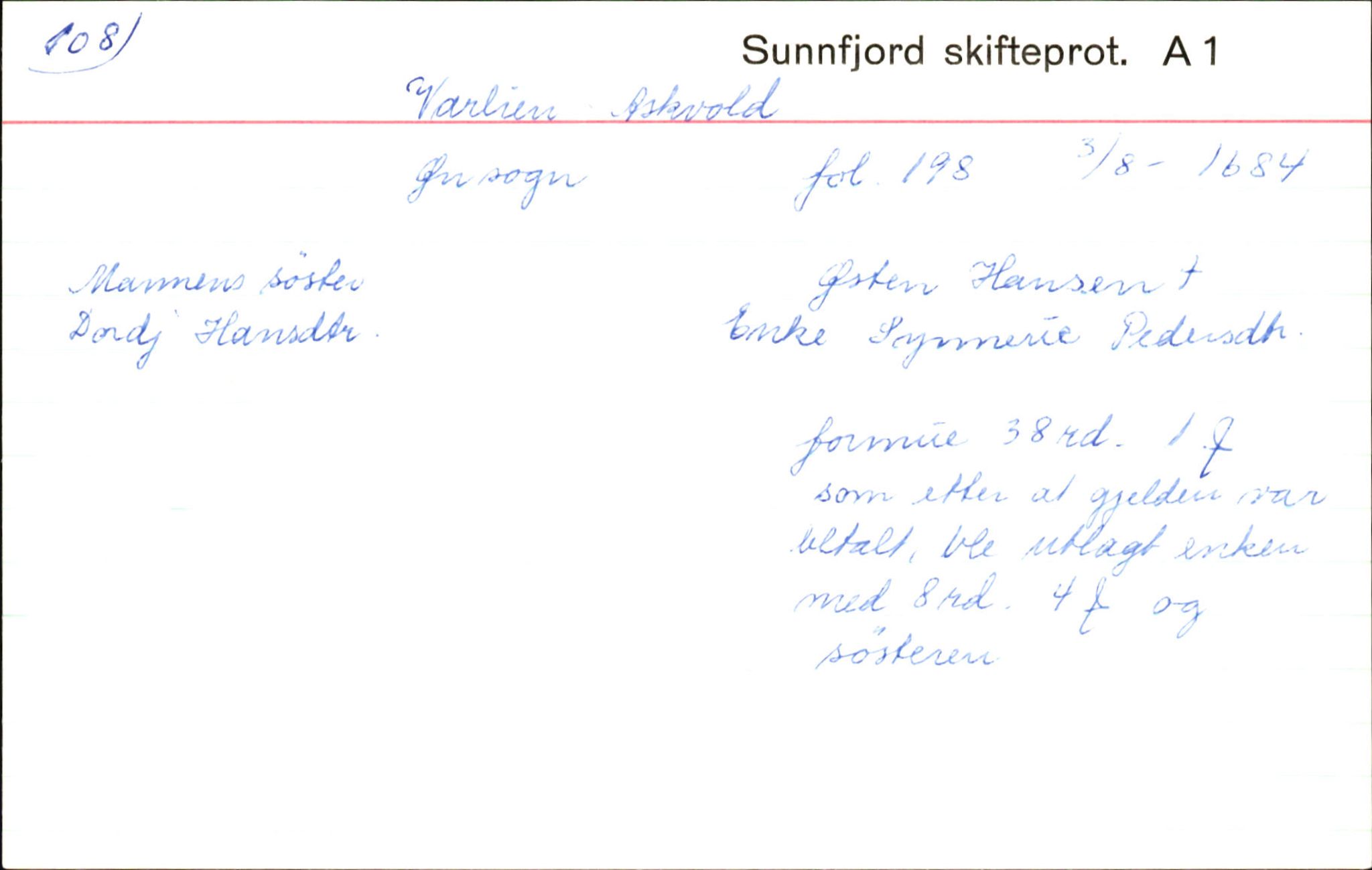 Skiftekort ved Statsarkivet i Bergen, SAB/SKIFTEKORT/003/L0001: Skifteprotokoll nr. 1, 1677-1687, p. 141