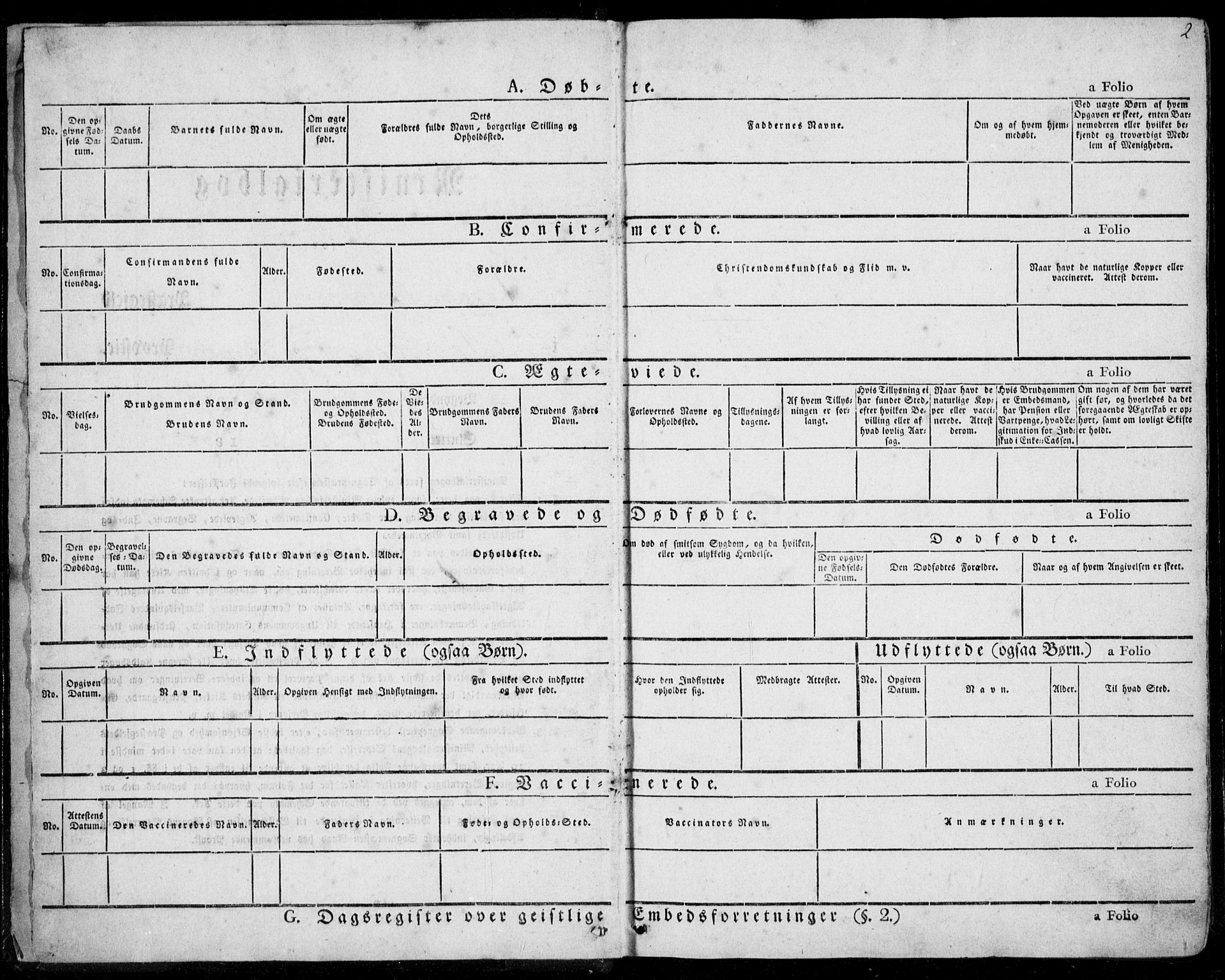 Ministerialprotokoller, klokkerbøker og fødselsregistre - Møre og Romsdal, AV/SAT-A-1454/501/L0005: Parish register (official) no. 501A05, 1831-1844, p. 2